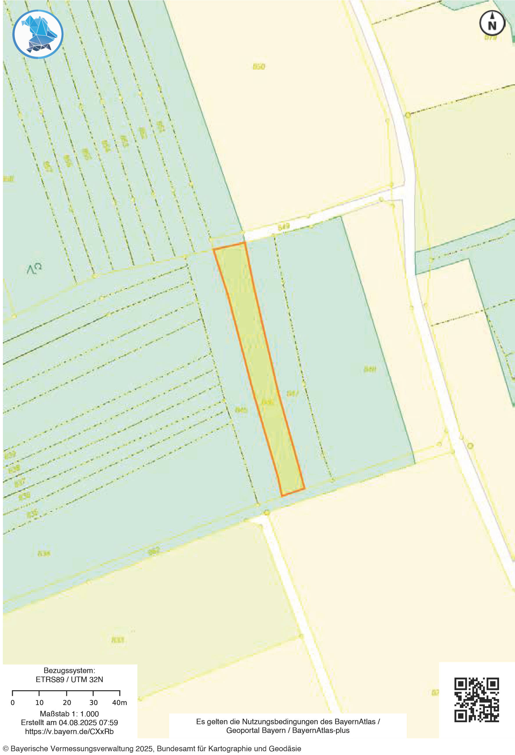 unbebautes Grundstück, land- und forstwirtschaftlich genutztes Grundstück in Köhlersberg,Bühltalgraben, Schmalbach, Heften,Geige, 97783 Karsbach - Bild 3