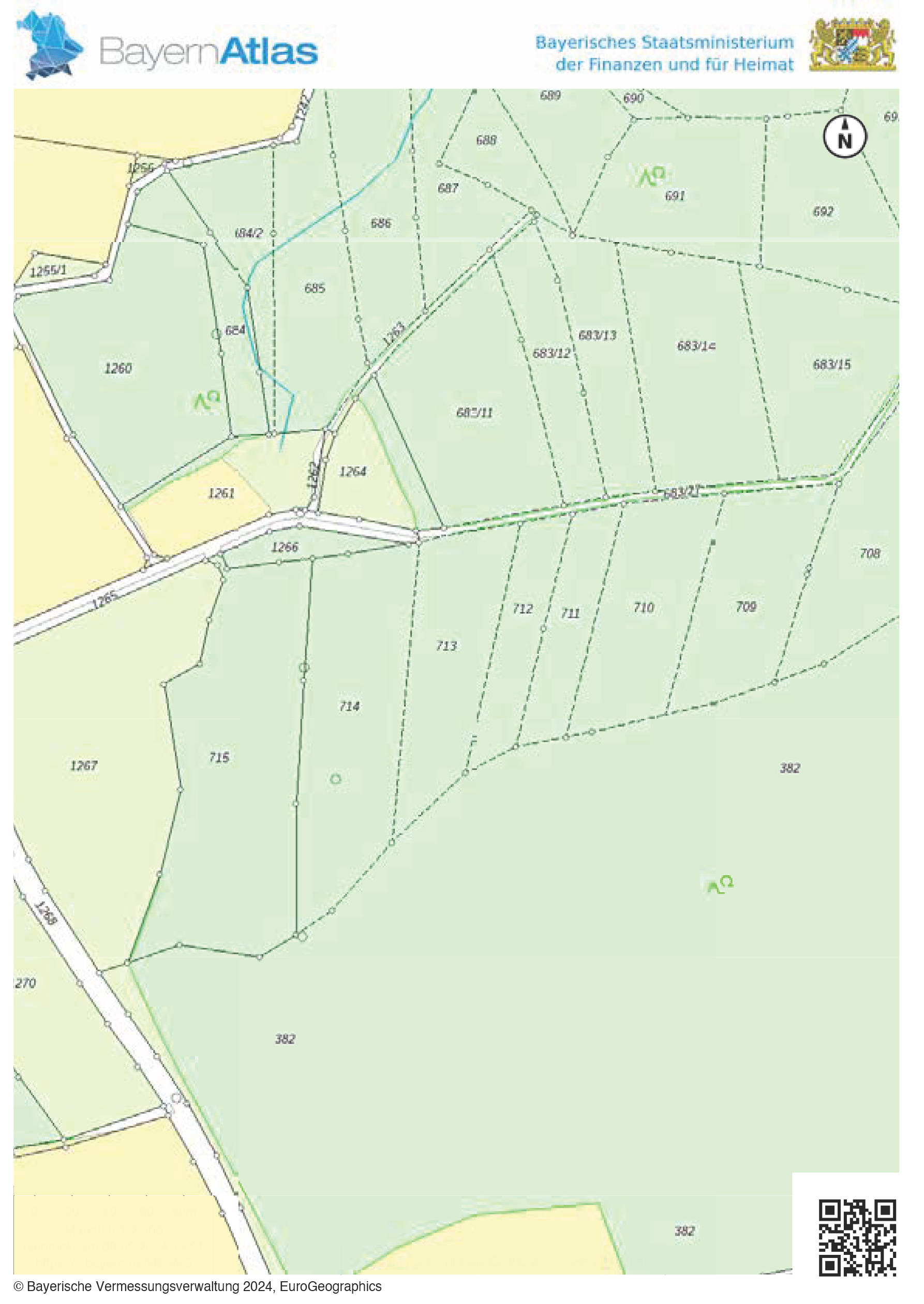 land- und forstwirtschaftlich genutztes Grundstück in Kettenhöfstetten, 00000 Flachslanden - Bild 2