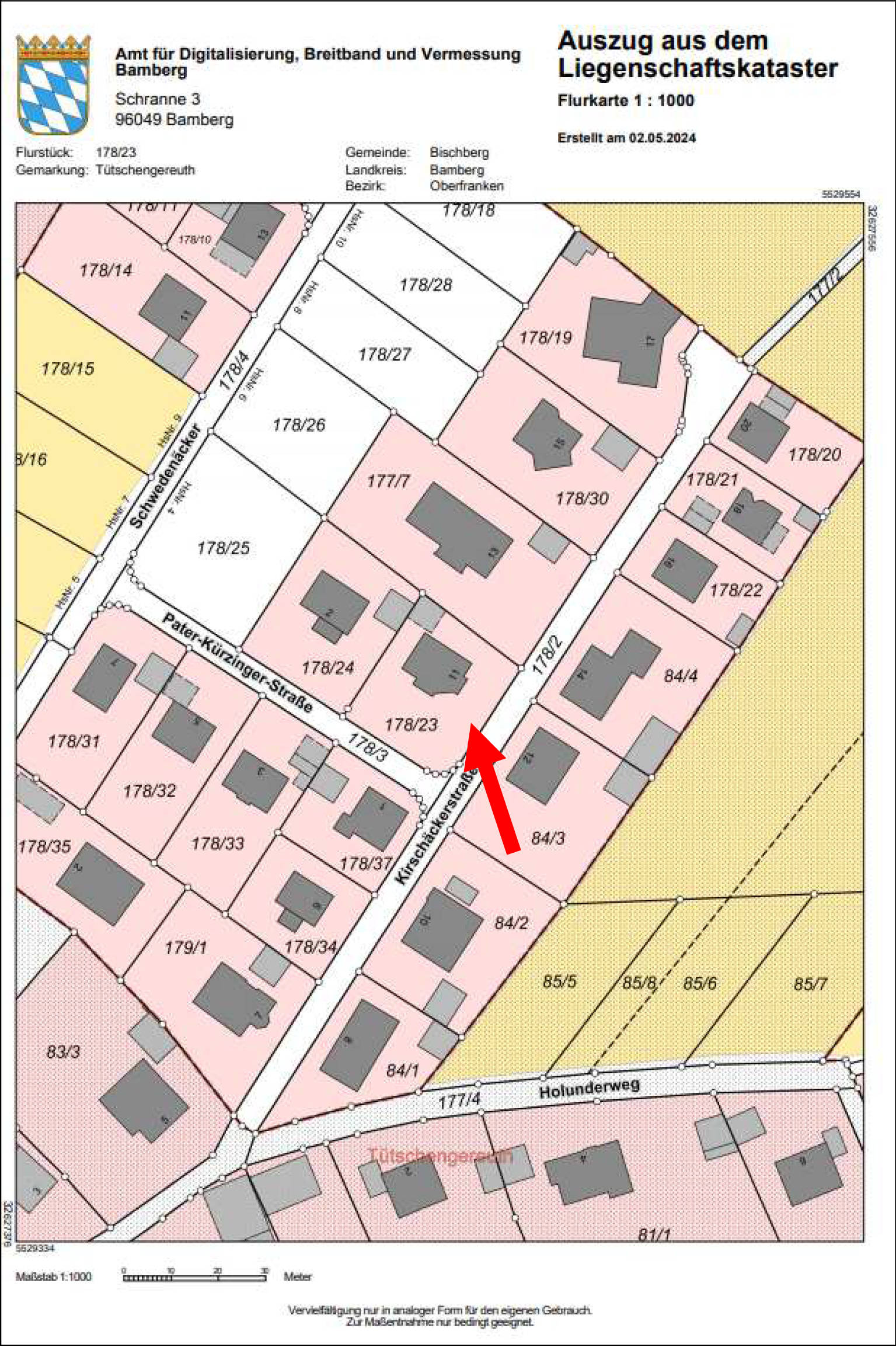 bayern 0002K0015-2024 Kirschäckerstraße 11, 00000 Tütschengereuth