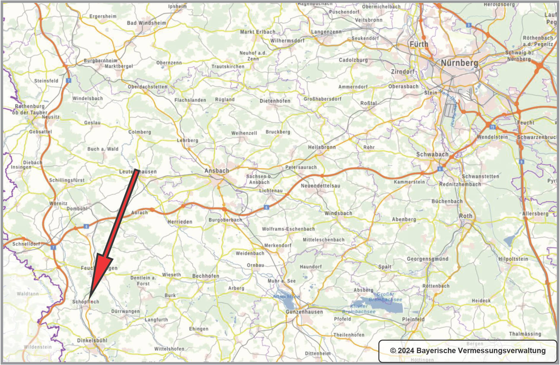 bayern 0002 K 0020/2024 Deuenbach 14, 91626 Schopfloch, Deuenbach 8