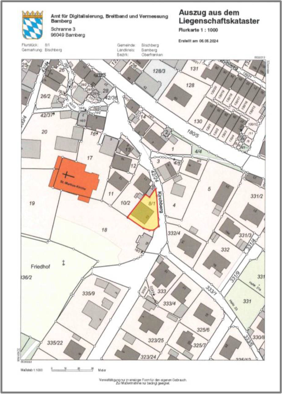 bayern 0002K0022-2024 Kirchberg 13, 96120 Bischberg