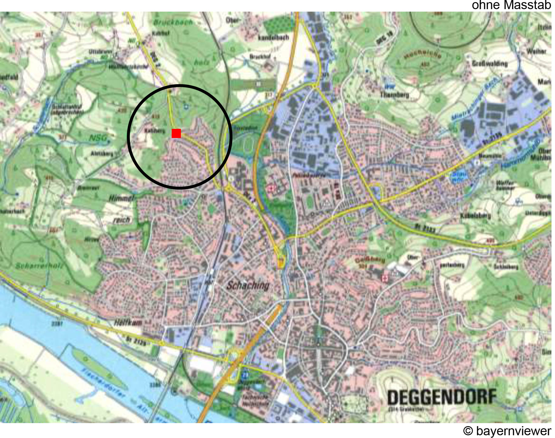 Unbebautes Wohnbaugrundstück in Godehardstraße  28, 94469 Deggendorf - Bild 4