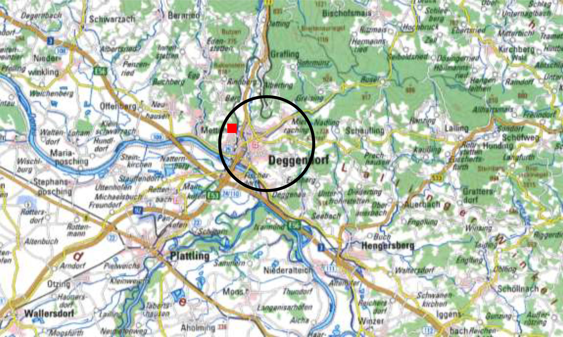 Unbebautes Wohnbaugrundstück in Godehardstraße  28, 94469 Deggendorf - Bild 2