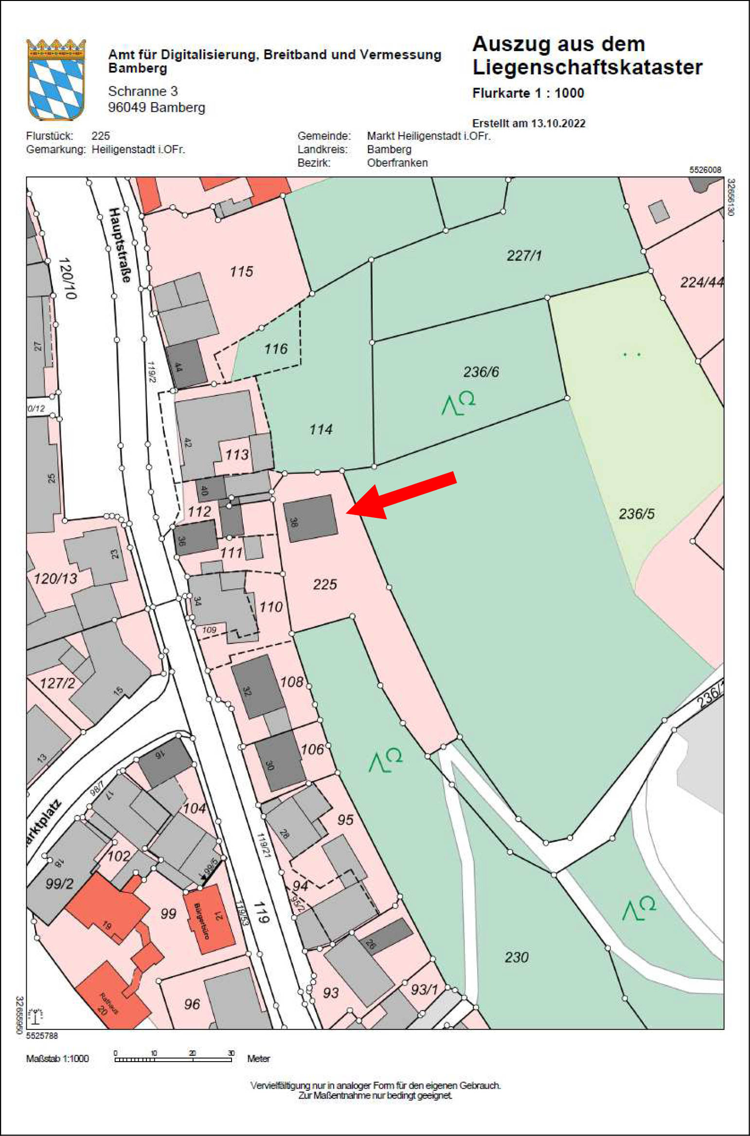 Eigentumswohnung (1 bis 2 Zimmer), Eigentumswohnung (3 bis 4 Zimmer) in Hauptstraße  38, 91332 Heiligenstadt - Bild 5