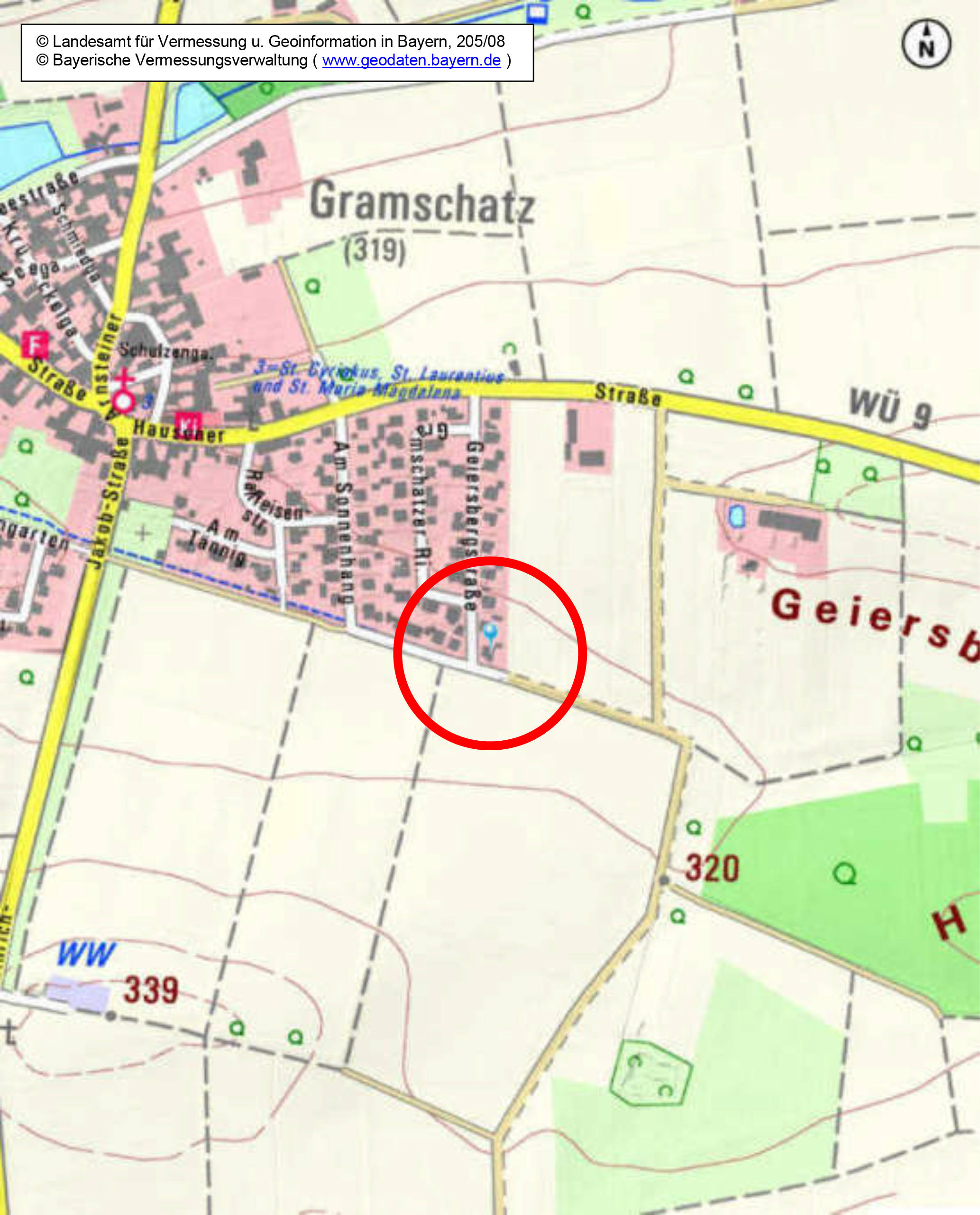 bayern 0002K0043-2024 Geiersbergstraße 19, 97222 Rimpar, Gramschatz 8
