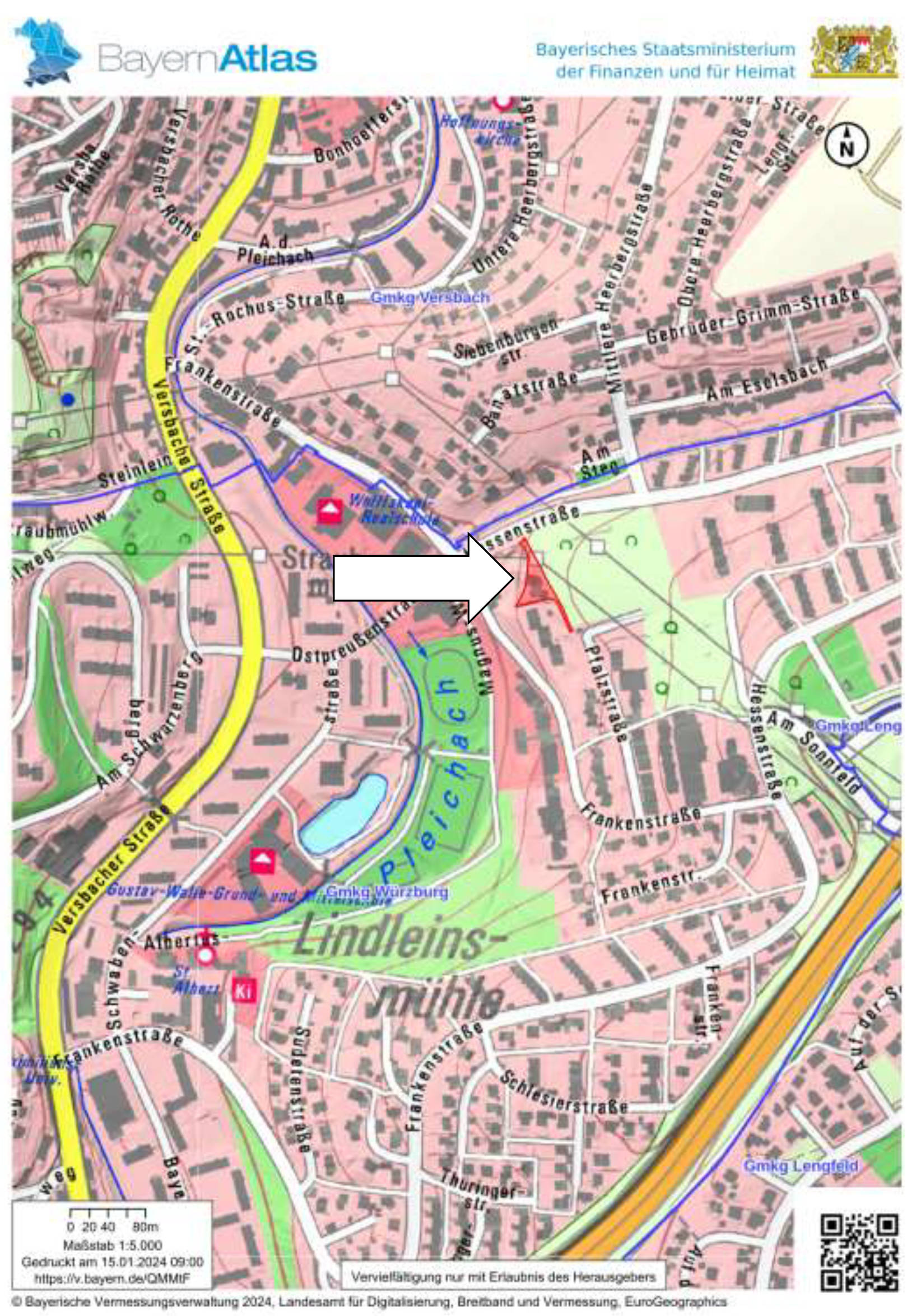 bayern 0002K0055-2023 Pfalzstraße 17, 97078 Würzburg