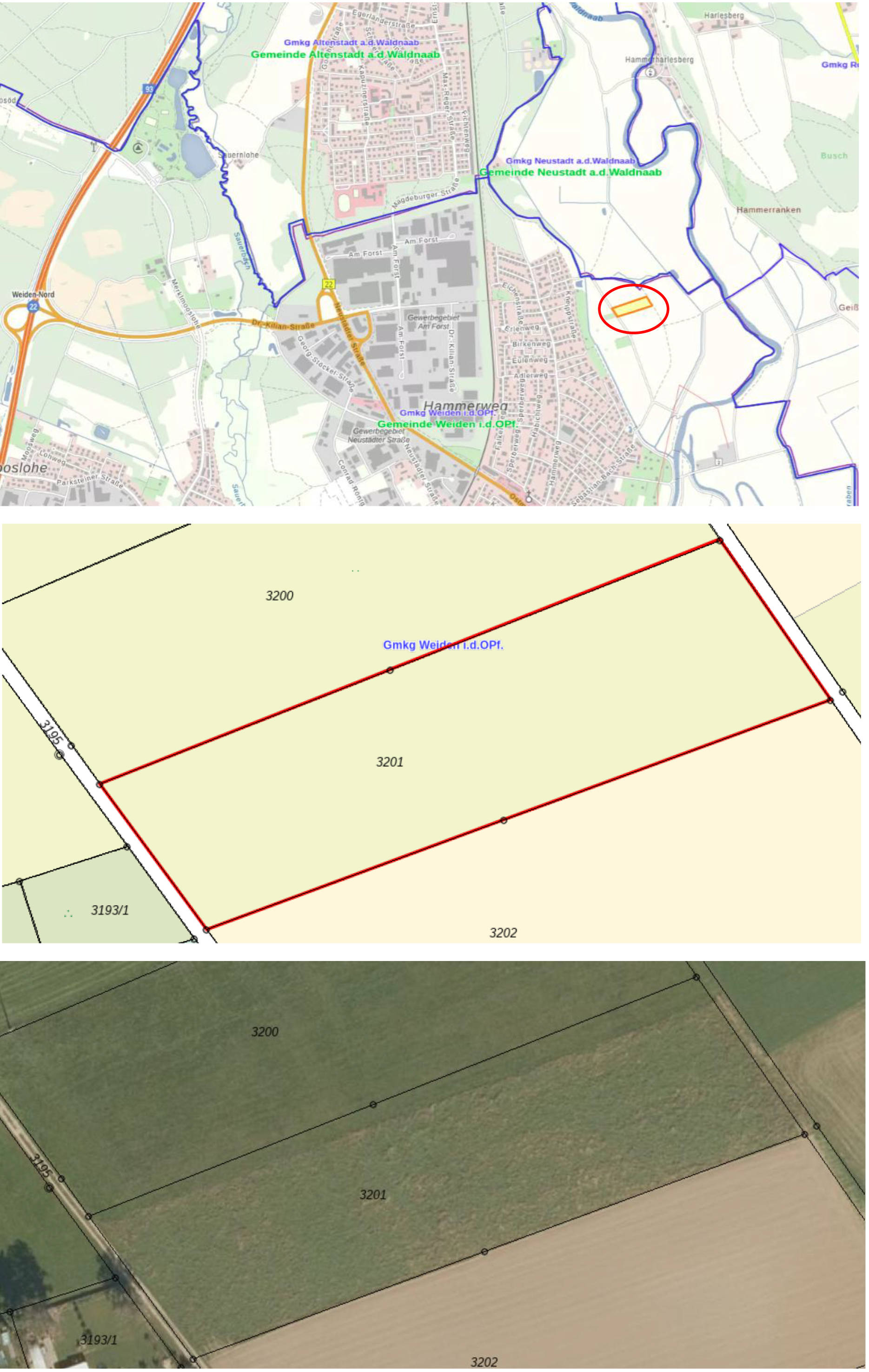 Landwirtschaftsfläche in Hammerau, 00000 Weiden i.d.OPf.