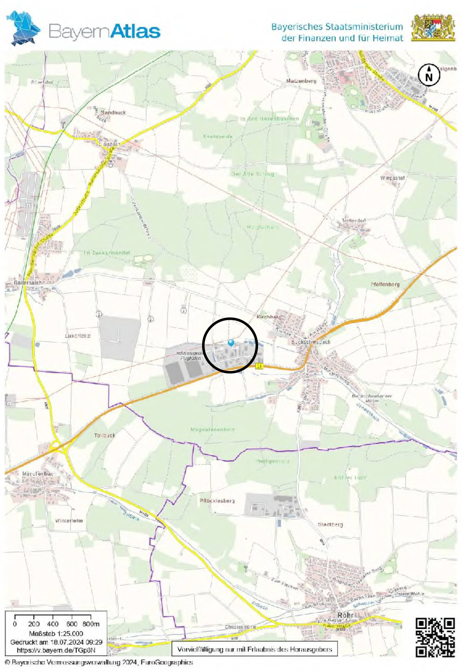 bayern 0002K0060-2024 Stuttgarter Straße/Nähe Suttgarter Straße, 00000 Buchschwabach