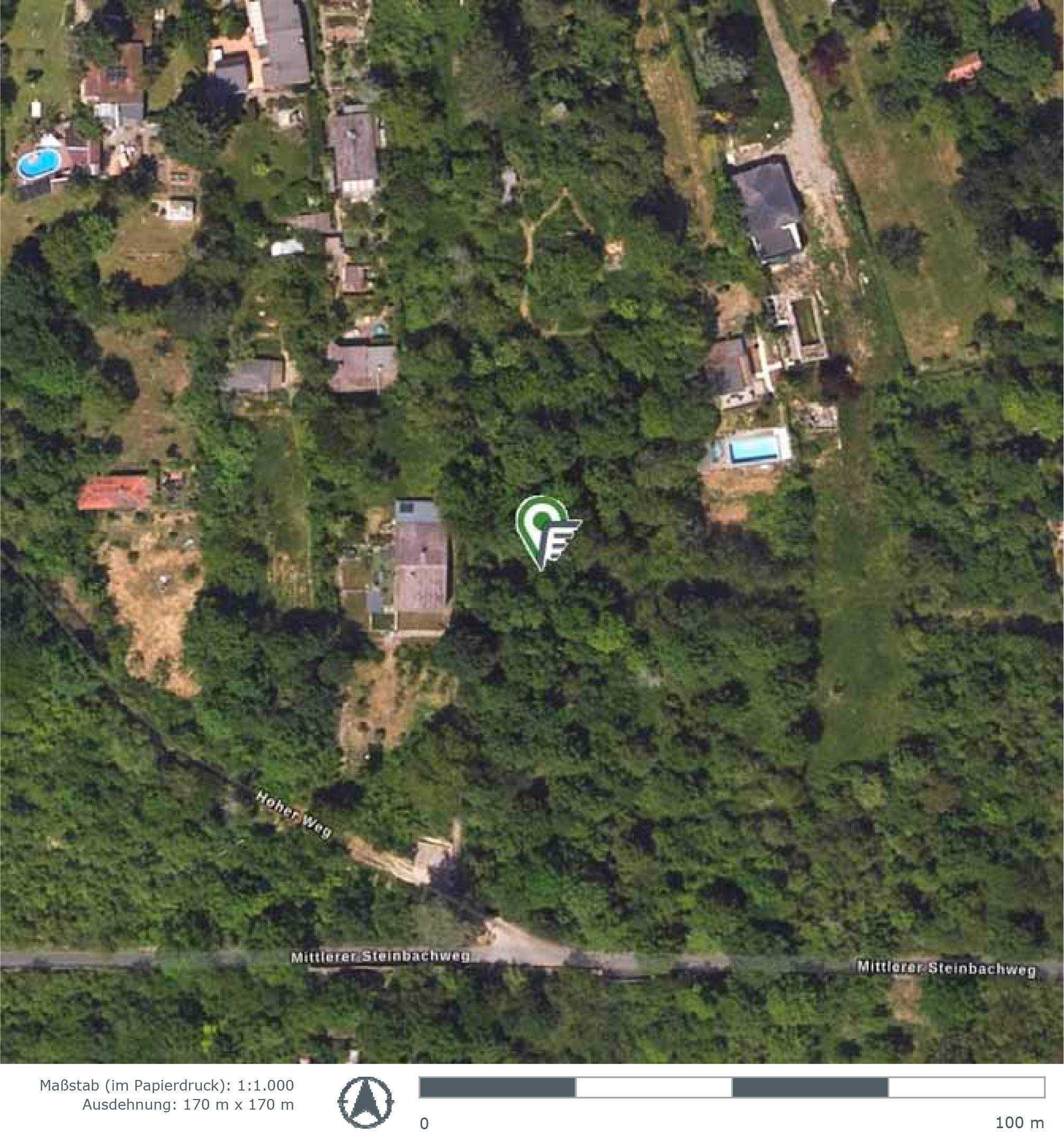 Unbebaute Landwirtschaftsfläche (Biotop) in Nähe Mittlerer Steinbachweg, 97082 Würzburg - Bild 2