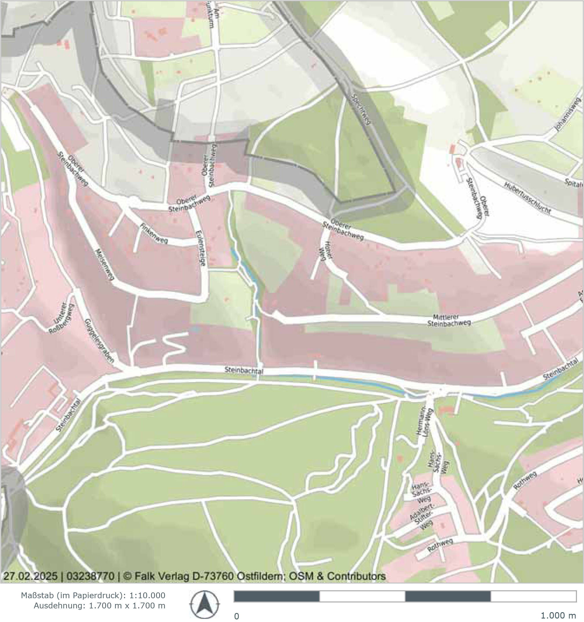 Unbebaute Landwirtschaftsfläche (Biotop) in Nähe Mittlerer Steinbachweg, 97082 Würzburg - Bild 3