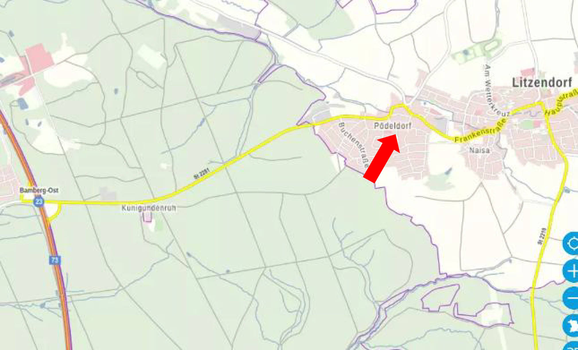 bayern 0002K0090/2024 Am Hofbühl 13, 96123 Litzendorf, Pödeldorf 10
