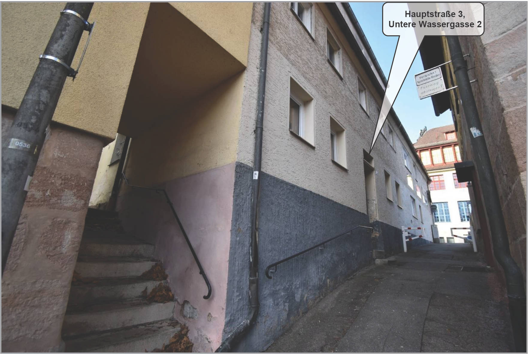 Wohnhaus mit Ladenlokal im Erdgeschoss in Hauptstraße, Untere Wassergasse, 90547 Stein - Bild 3
