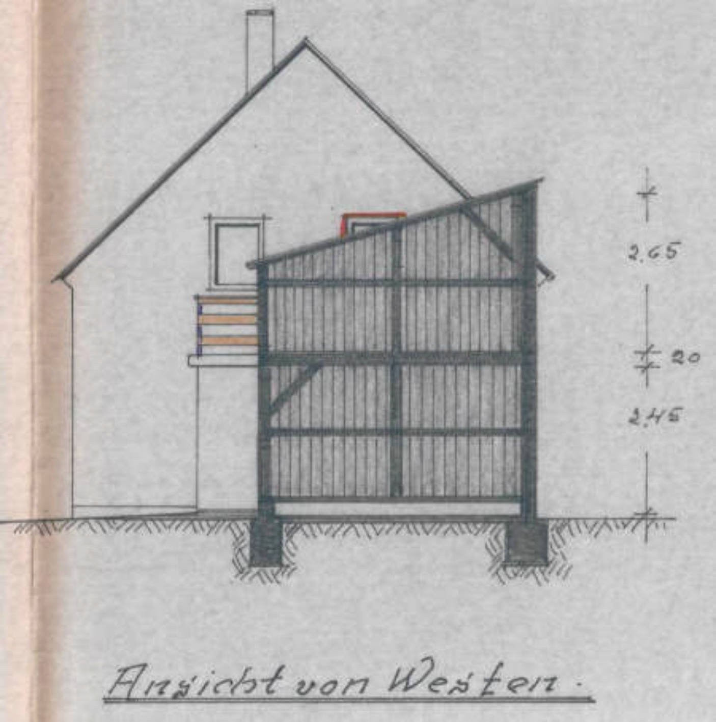 Wohnhaus-Altbau mit Garage u. Nebengebäude; Wohnhaus-Neubau mit Doppelgarage in Bahnhofstraße 15, 15 b, 96117 Memmelsdorf - Bild 3
