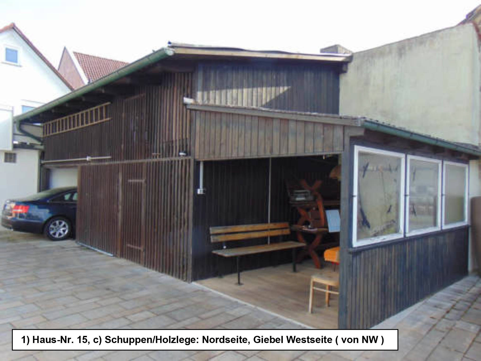 Wohnhaus-Altbau mit Garage u. Nebengebäude; Wohnhaus-Neubau mit Doppelgarage in Bahnhofstraße 15, 15 b, 96117 Memmelsdorf - Bild 5