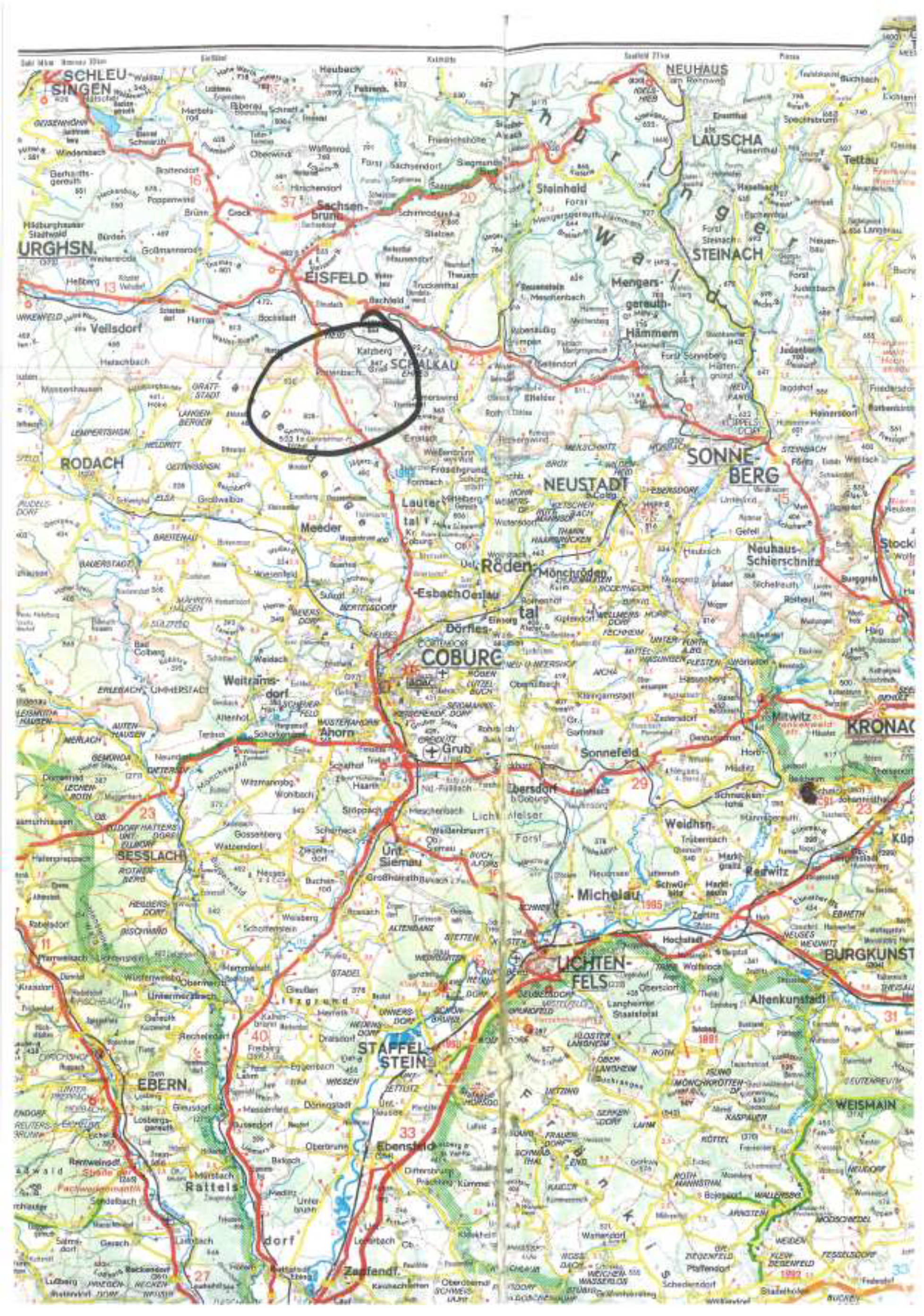 Grünland in Rot, 96486 Lautertal, Rottenbach