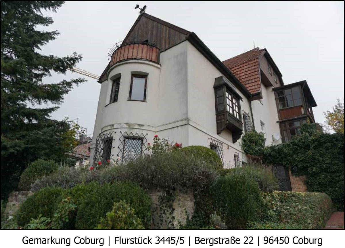 siehe Beschreibung in Bergstraße  22, 96450 Coburg