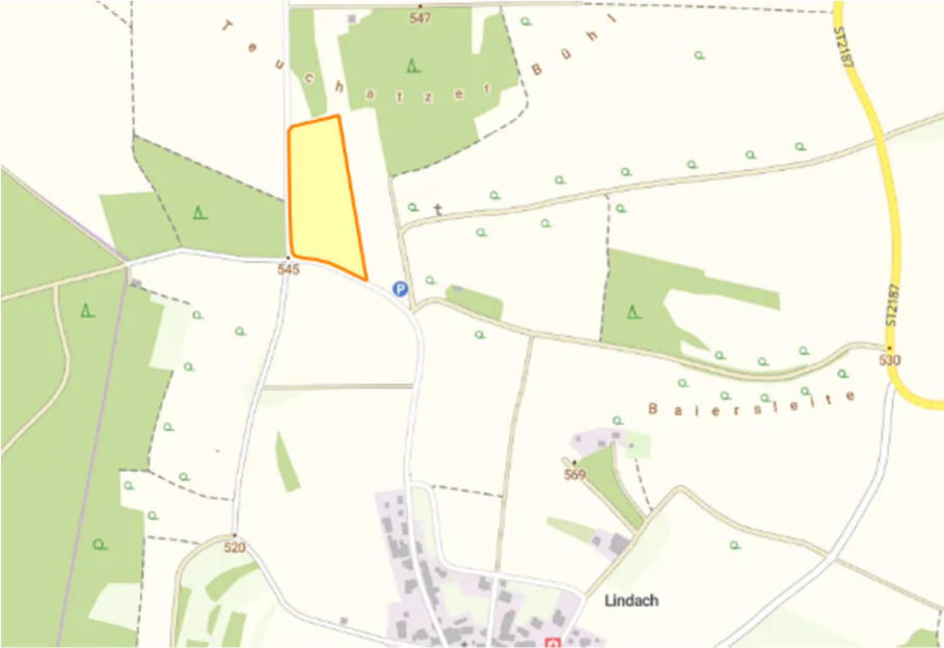 bayern 0003 K 0013/2025 Teuchatzer Bühl u.a., 00000 Herzogenreuth, Lindach, Tiefenpölz 10