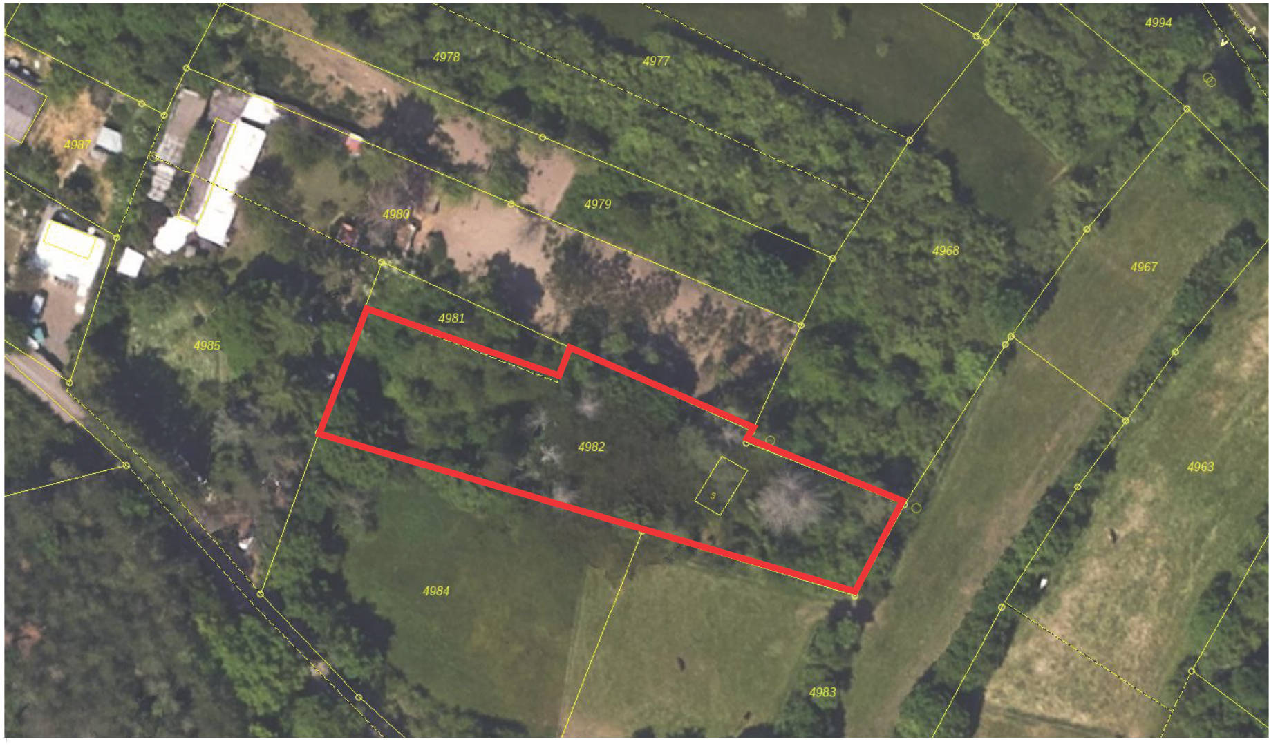 Nahezu rechteckiges Grundstück, bebaut mit gemauertem Gartenhaus in Reiserhartpfad  5, 97084 Würzburg, Heidingsfeld - Bild 3