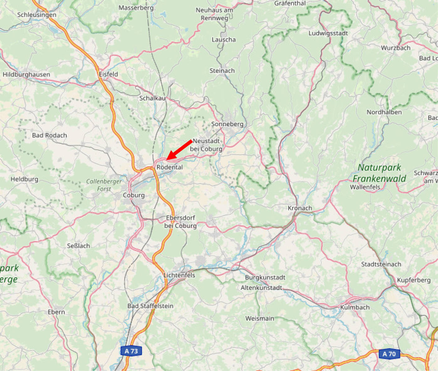 bayern 0003K0026-2022 Martin-Luther-Straße 55, 96472 Rödental, Oeslau