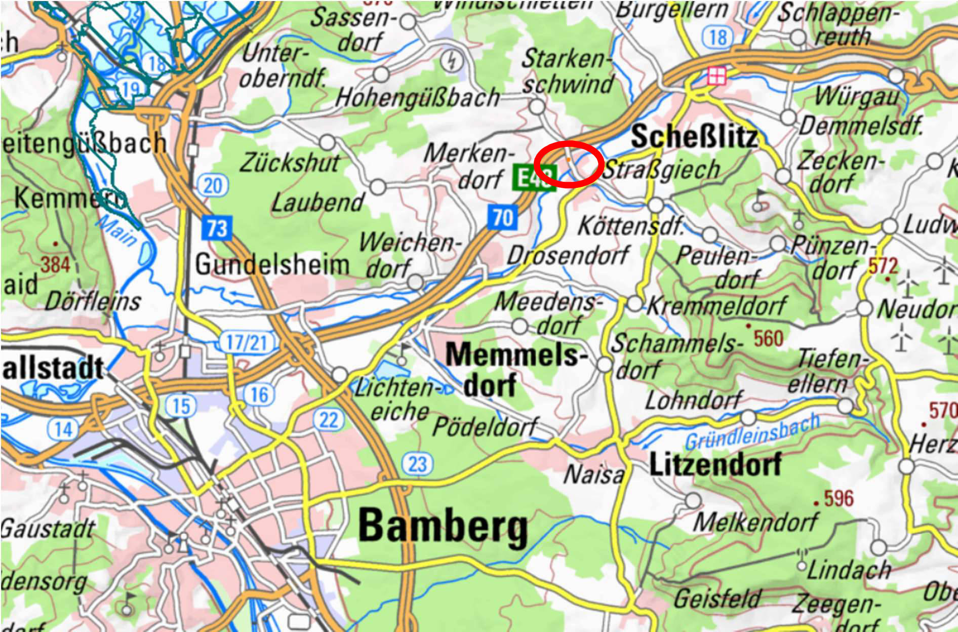 bayern 0003 K 0028/2024 Nähe Pfarrer-Kropfeld-Straße, 96110 Scheßlitz, Wiesengiech 12