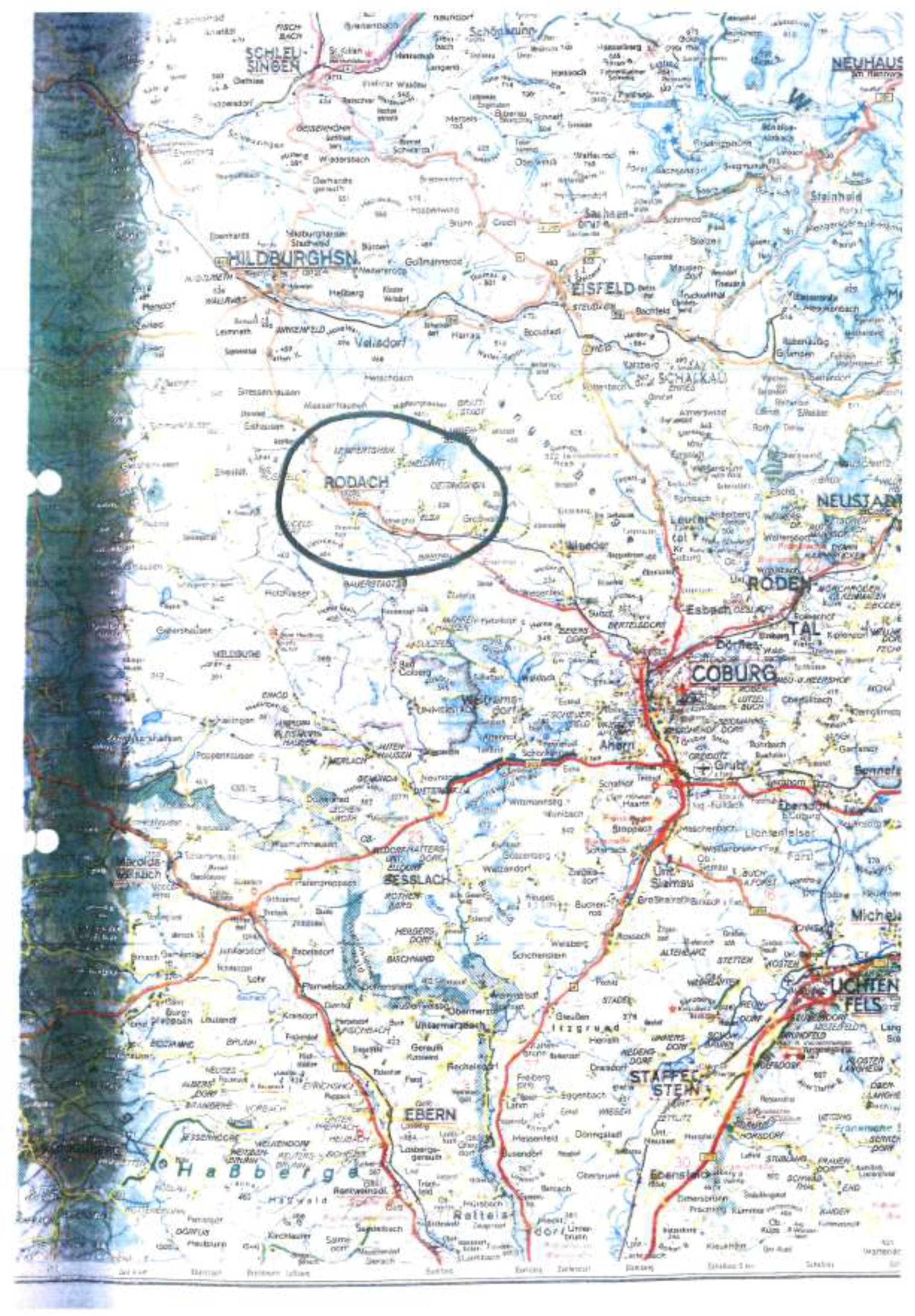 land- und forstwirtschaftlich genutztes Grundstück, siehe Beschreibung in Büchenried, 96476 Bad Rodach