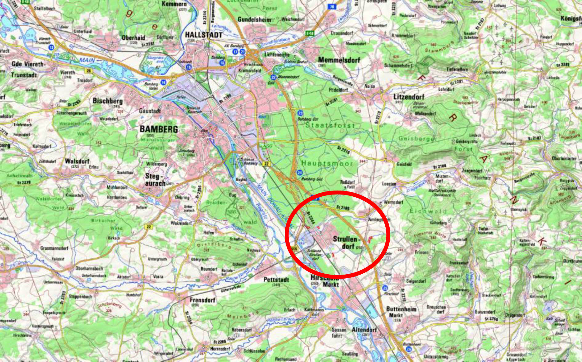bayern 0003K0034-2023 Hinterm Busch, 00000 Strullendorf