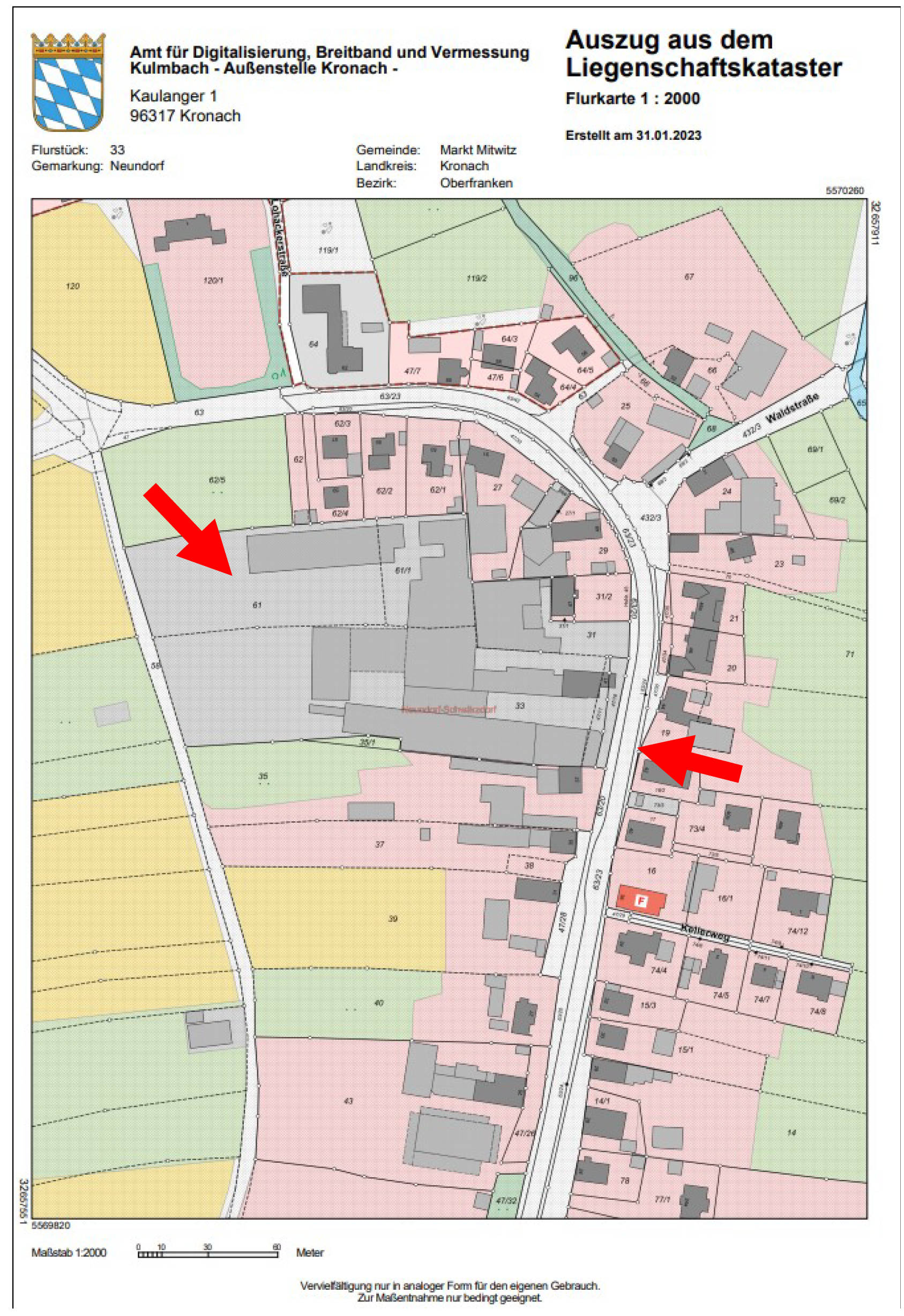 bayern 0003 K 0036/2022 Neundorf 41 u. 44, 96268 Mitwitz, Neundorf 19