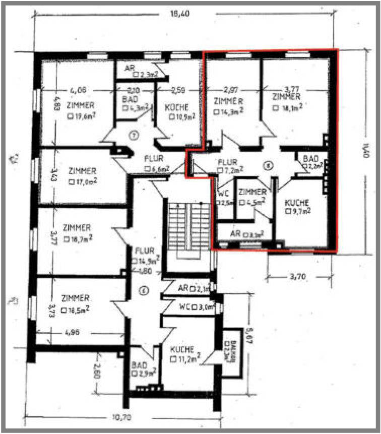bayern 0003 K 0041/2025 Gibitzenhofstraße 89, 90443 Nürnberg, Gibitzenhof 12