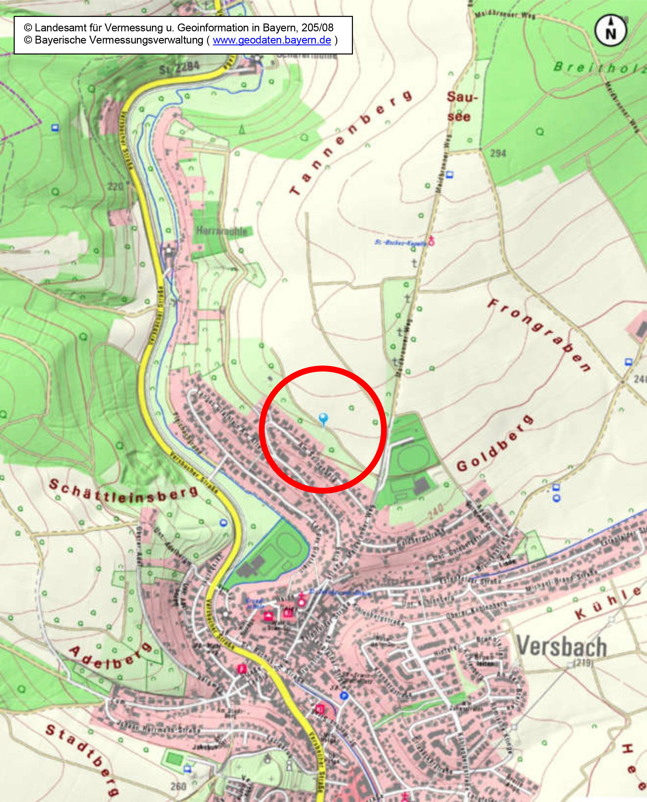 bayern 0003K0050/2024 Nähe Vierwindenweg, 97078 Würzburg, Versbach 7