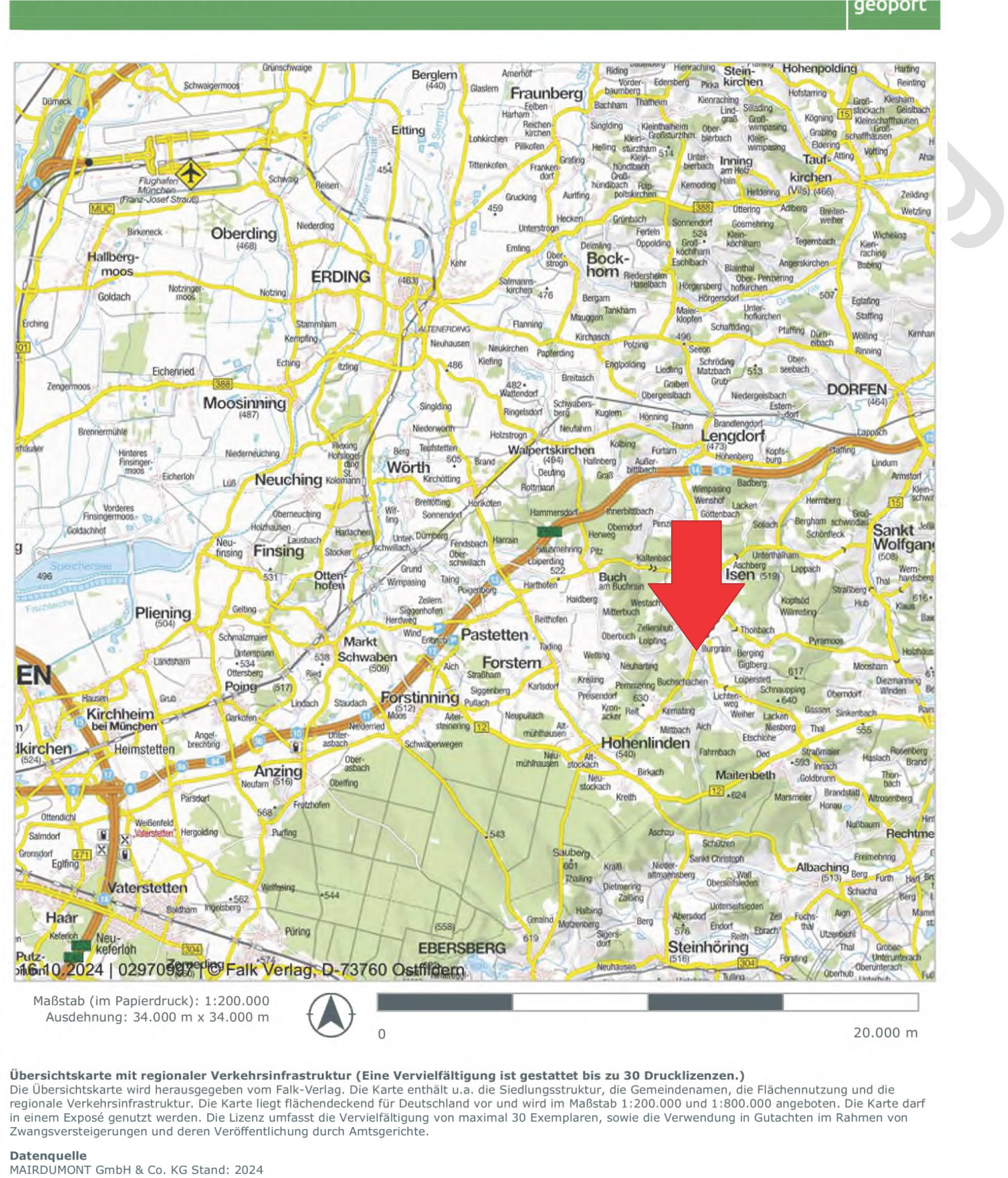 bayern 0003K0051-2024 Almstraße 1,3, 82467 Isen, Burgrain 9