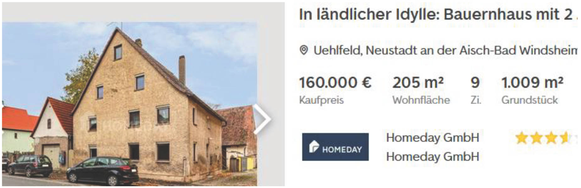 bayern 0003K0059-2023 Am Graben 4, 97340 Marktbreit