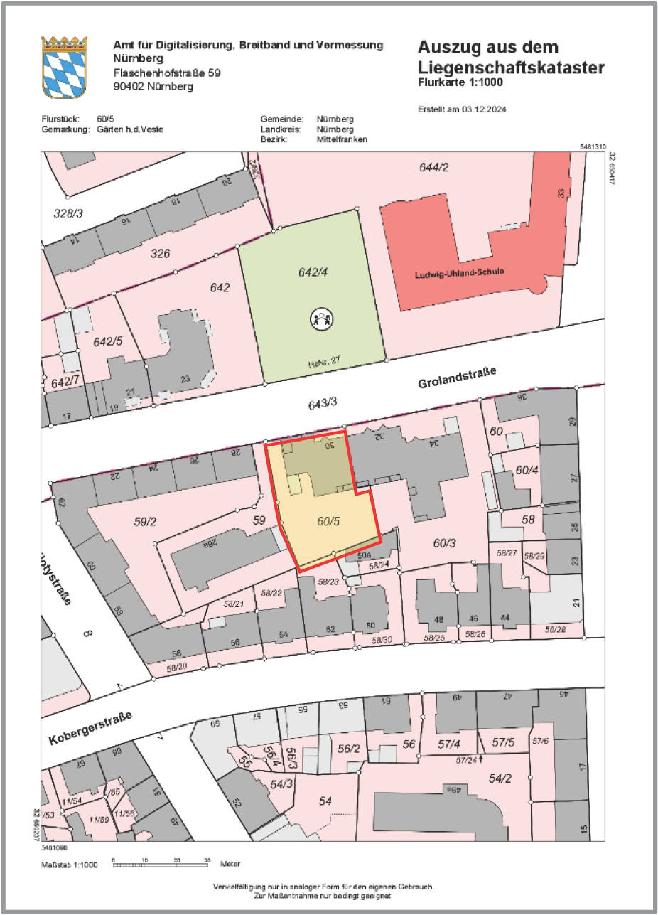 bayern 0003 K 0063/2024 Grolandstraße 30, 90408 Nürnberg 9
