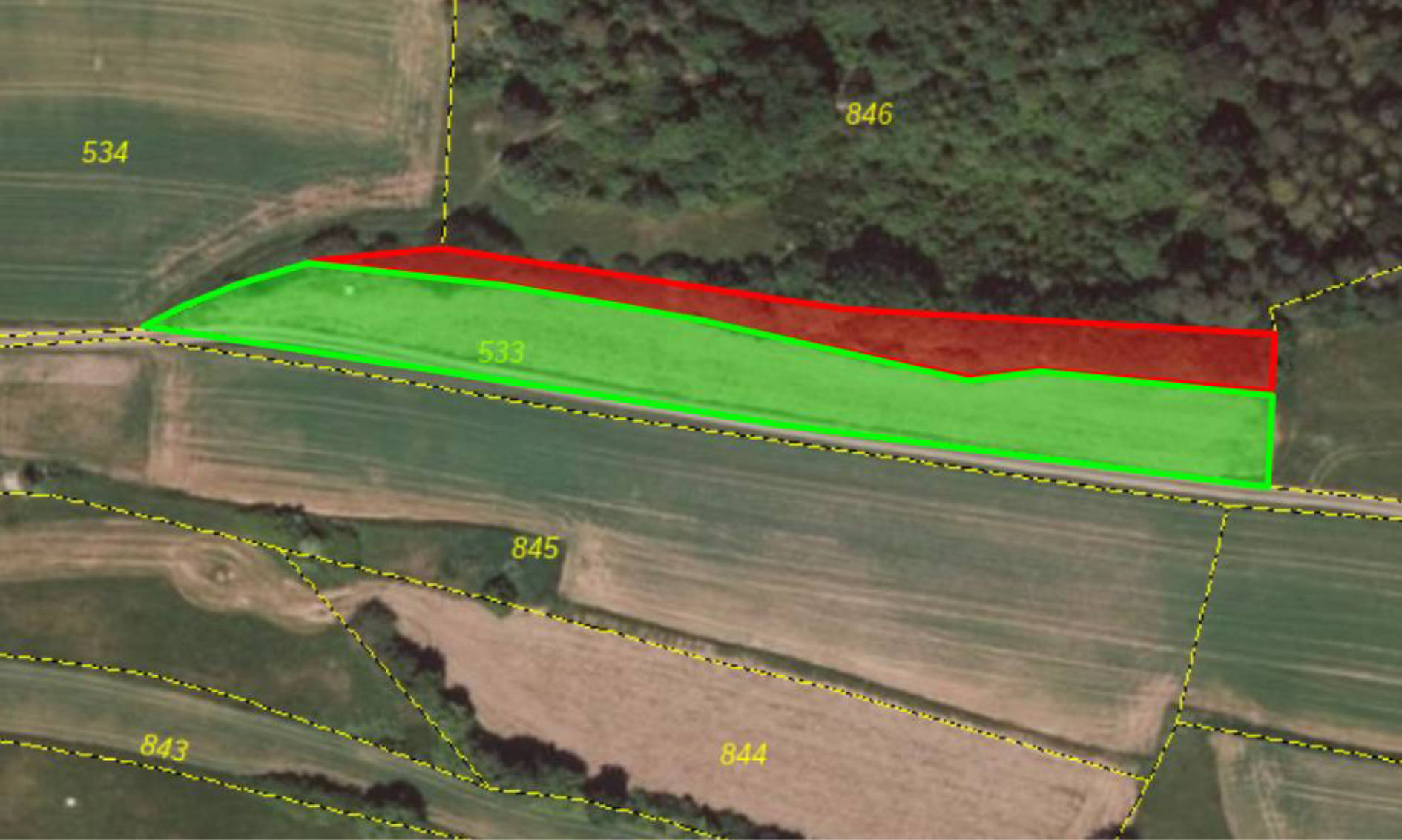 land- und forstwirtschaftlich genutztes Grundstück in Forststall, 96215 Lichtenfels, Köttel - Bild 2