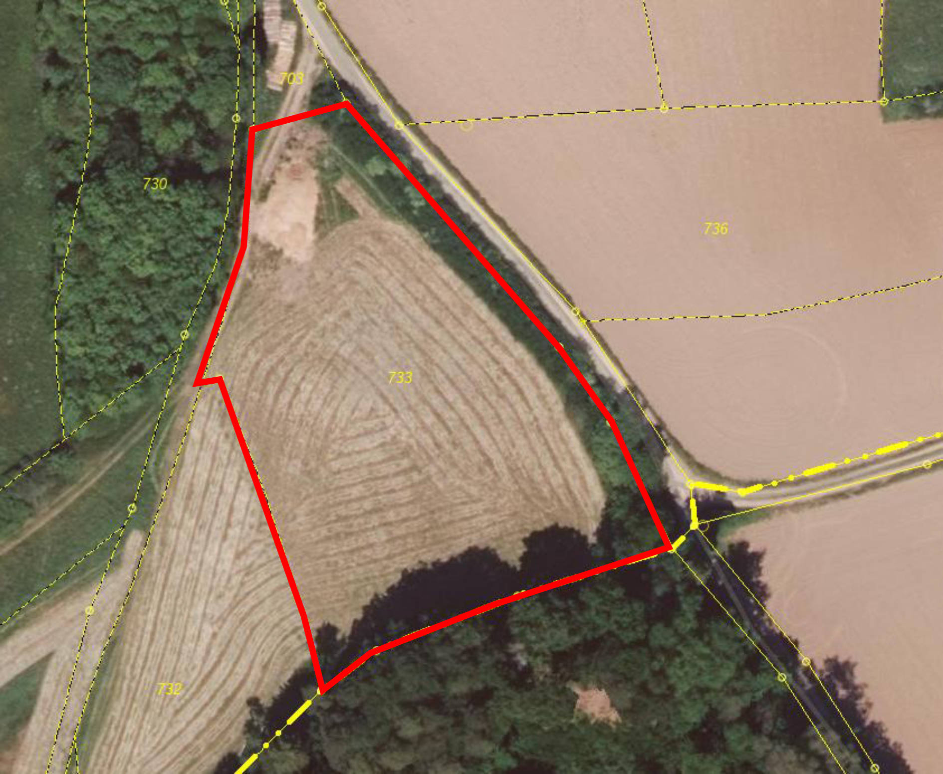 land- und forstwirtschaftlich genutztes Grundstück in Forst, 96215 Lichtenfels, Köttel - Bild 2