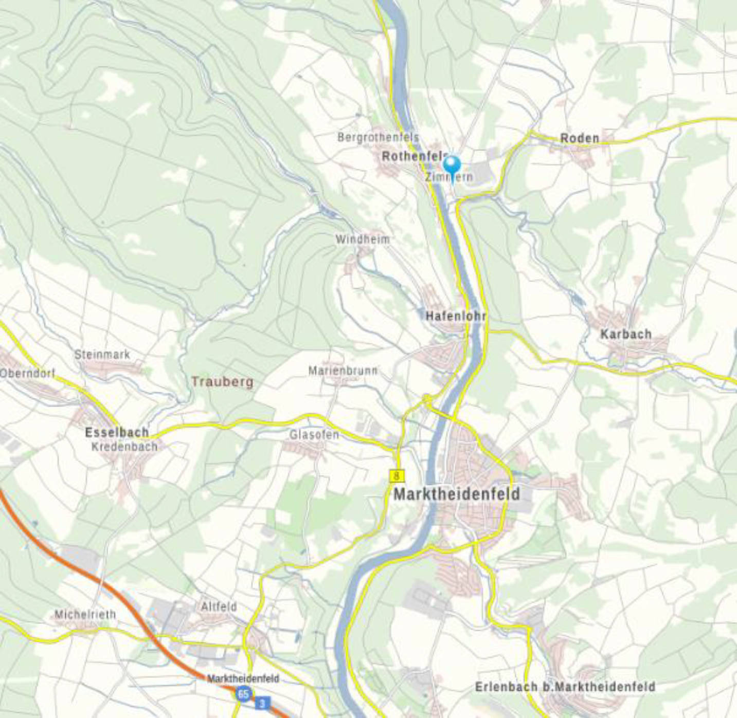 bayern 0003K0074-2024 Untere Austraße  30, 97828 Marktheidenfeld, Zimmern 19