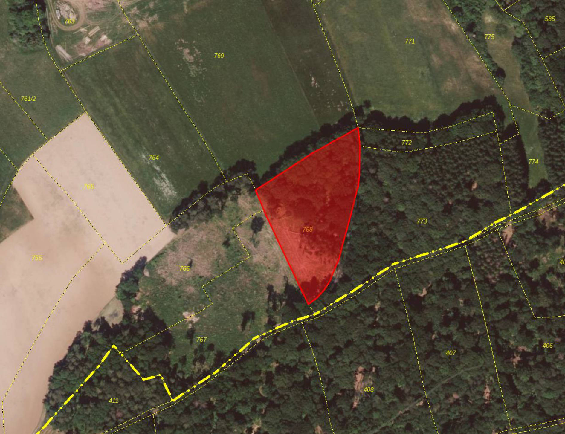 land- und forstwirtschaftlich genutztes Grundstück, s. Beschreibung in Teich, 96215 Lichtenfels, Köttel - Bild 4