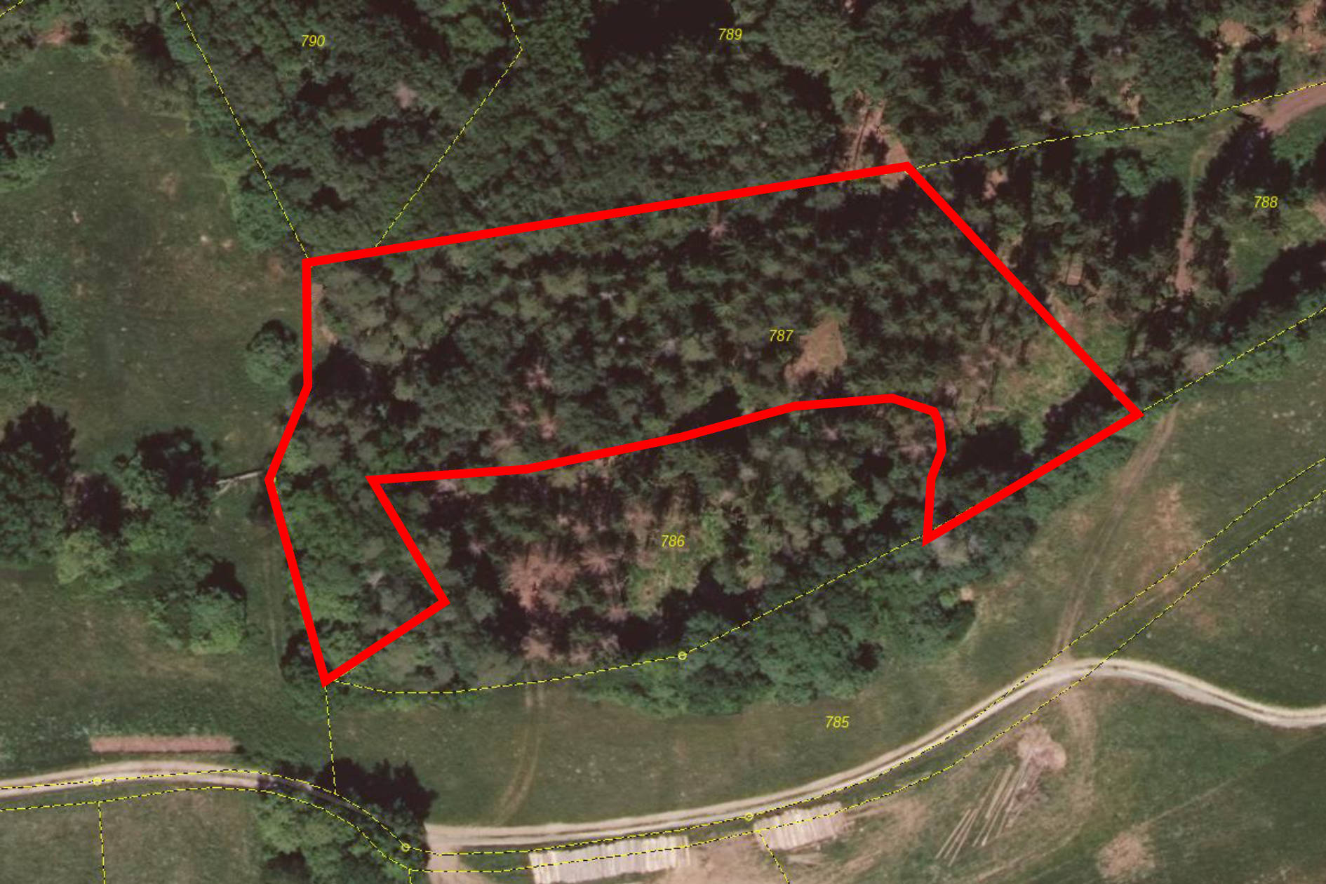 land- und forstwirtschaftlich genutztes Grundstück, s. Beschreibung in Teich u. Weismainer Weg, 96215 Lichtenfels, Köttel - Bild 5