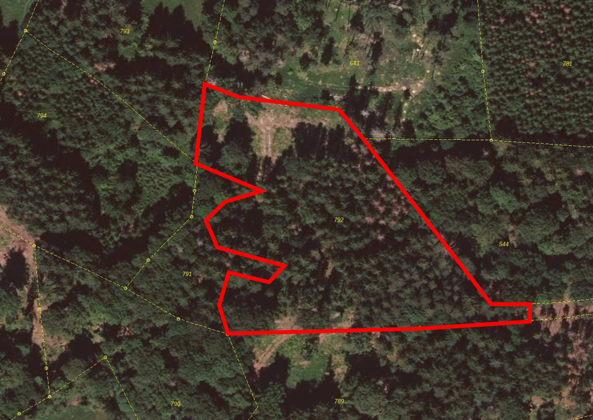 land- und forstwirtschaftlich genutztes Grundstück, s. Beschreibung in Weismainer Weg, 96215 Lichtenfels, Köttel - Bild 3