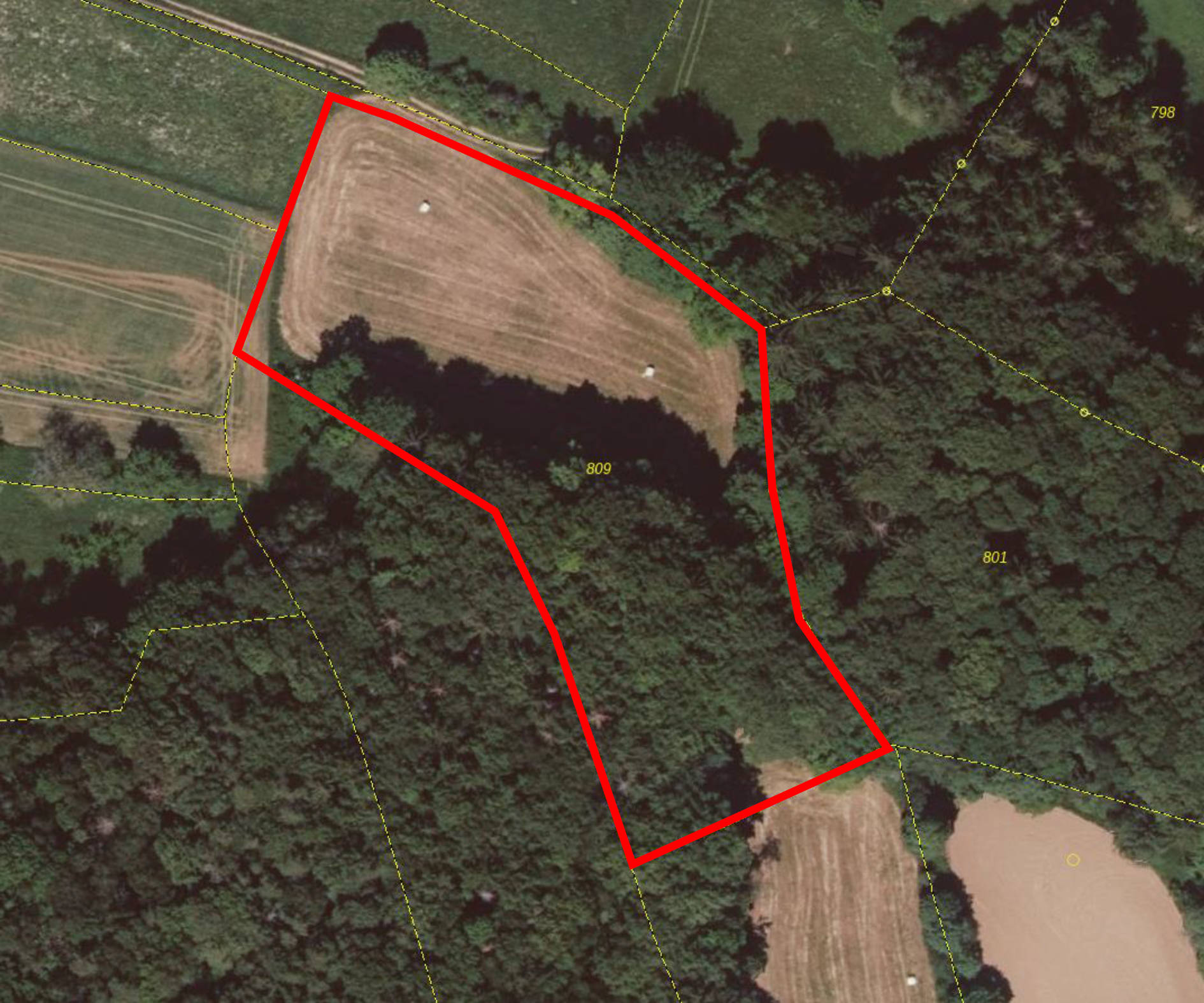 land- und forstwirtschaftlich genutztes Grundstück, s. Beschreibung in Weismainer Weg, 96215 Lichtenfels, Köttel - Bild 4