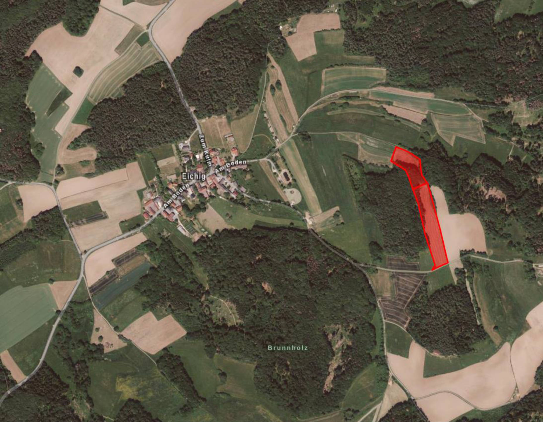 land- und forstwirtschaftlich genutztes Grundstück, s. Beschreibung in Weismainer Weg, 96215 Lichtenfels, Köttel - Bild 5