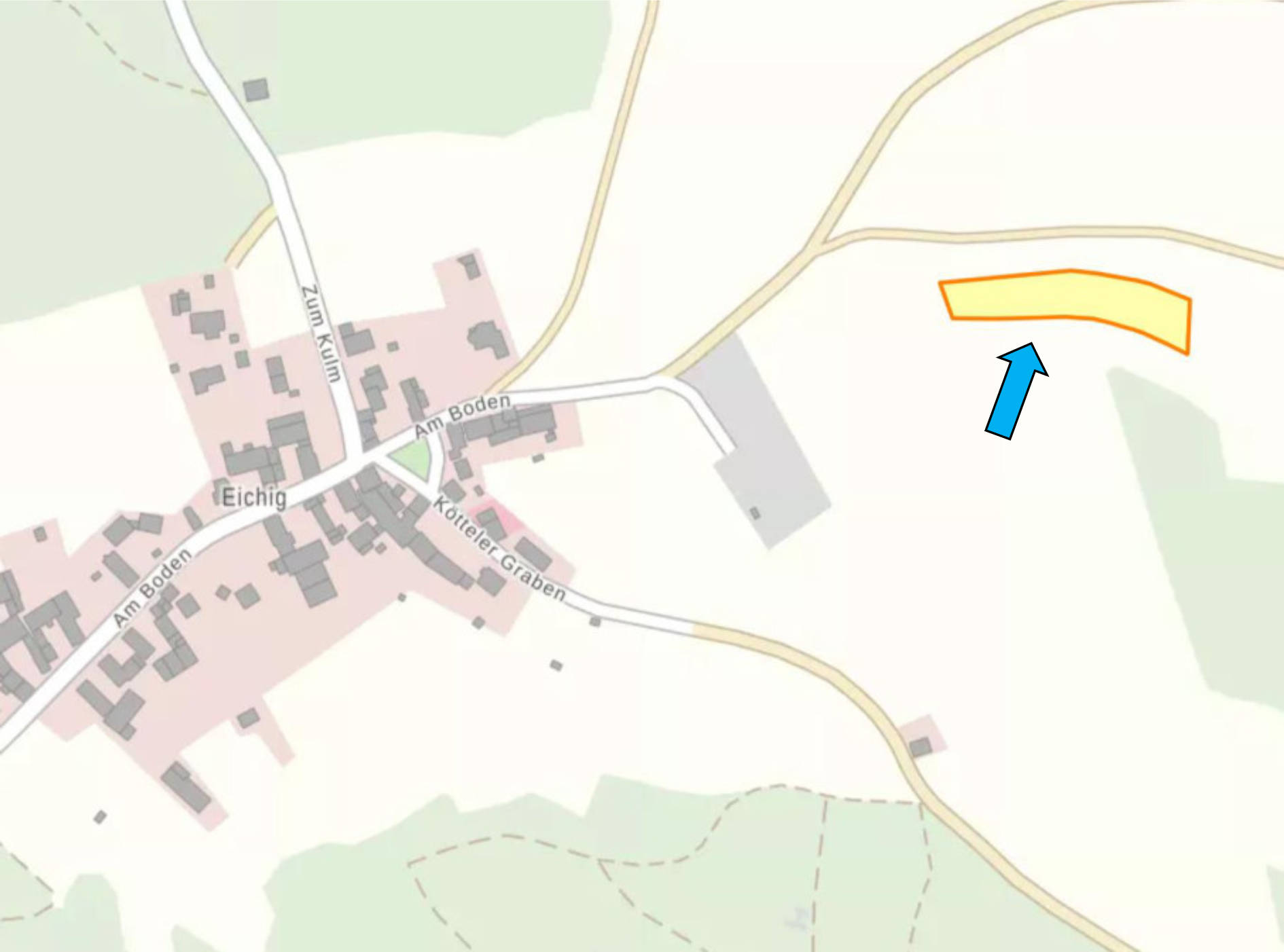 bayern 0003 K 0079/2024 Weismainer Weg u. Köttler Weg, 96215 Lichtenfels, Köttel 8