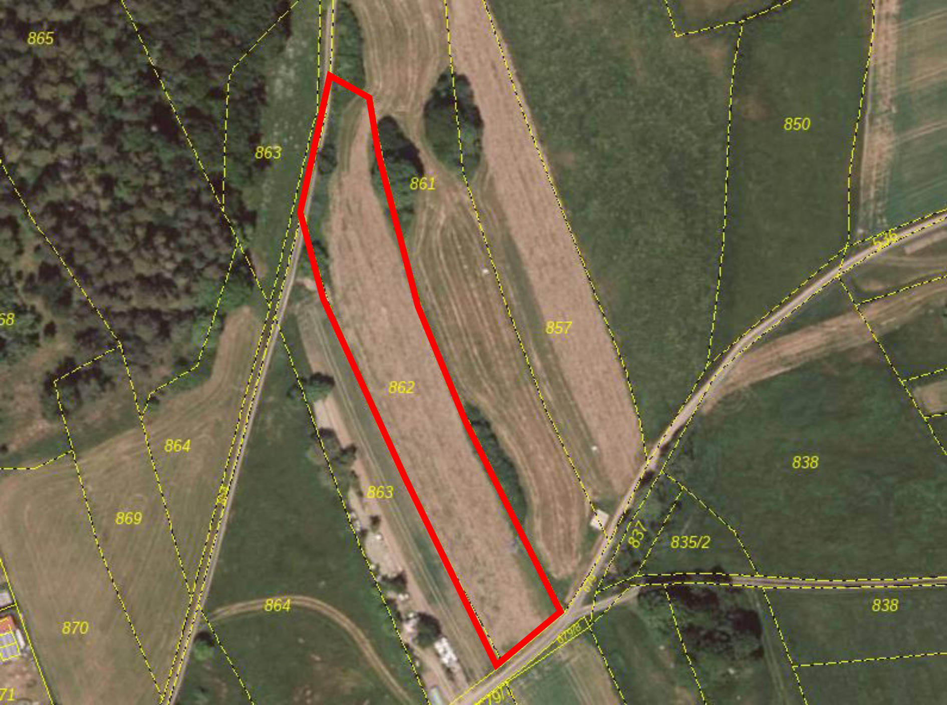 land- und forstwirtschaftlich genutztes Grundstück, s. Beschreibung in Weismainer Weg u. Köttler Weg, 96215 Lichtenfels, Köttel - Bild 4