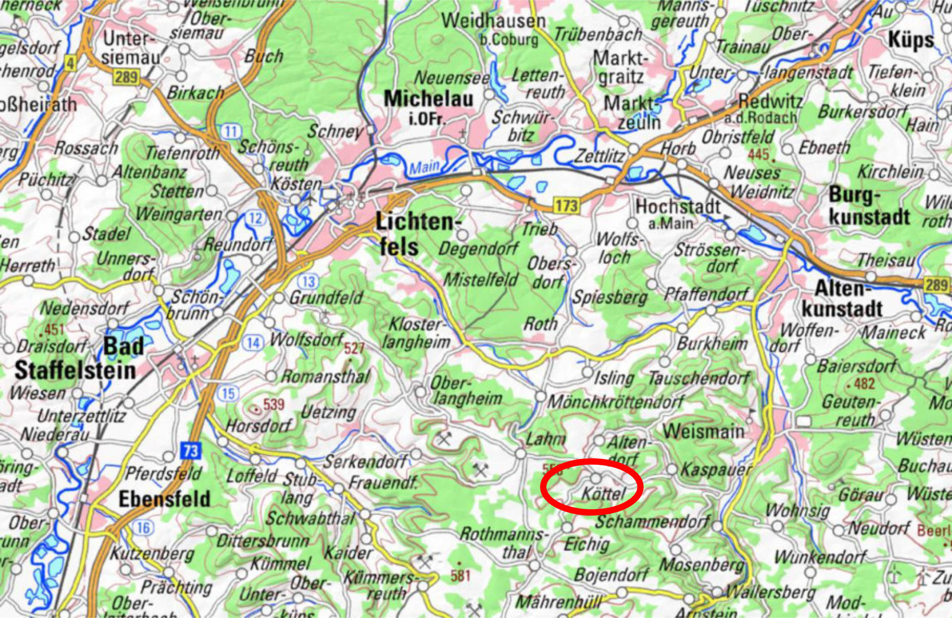 bayern 0003 K 0083/2024 Köttelgraben, 96215 Lichtenfels, Köttel 16