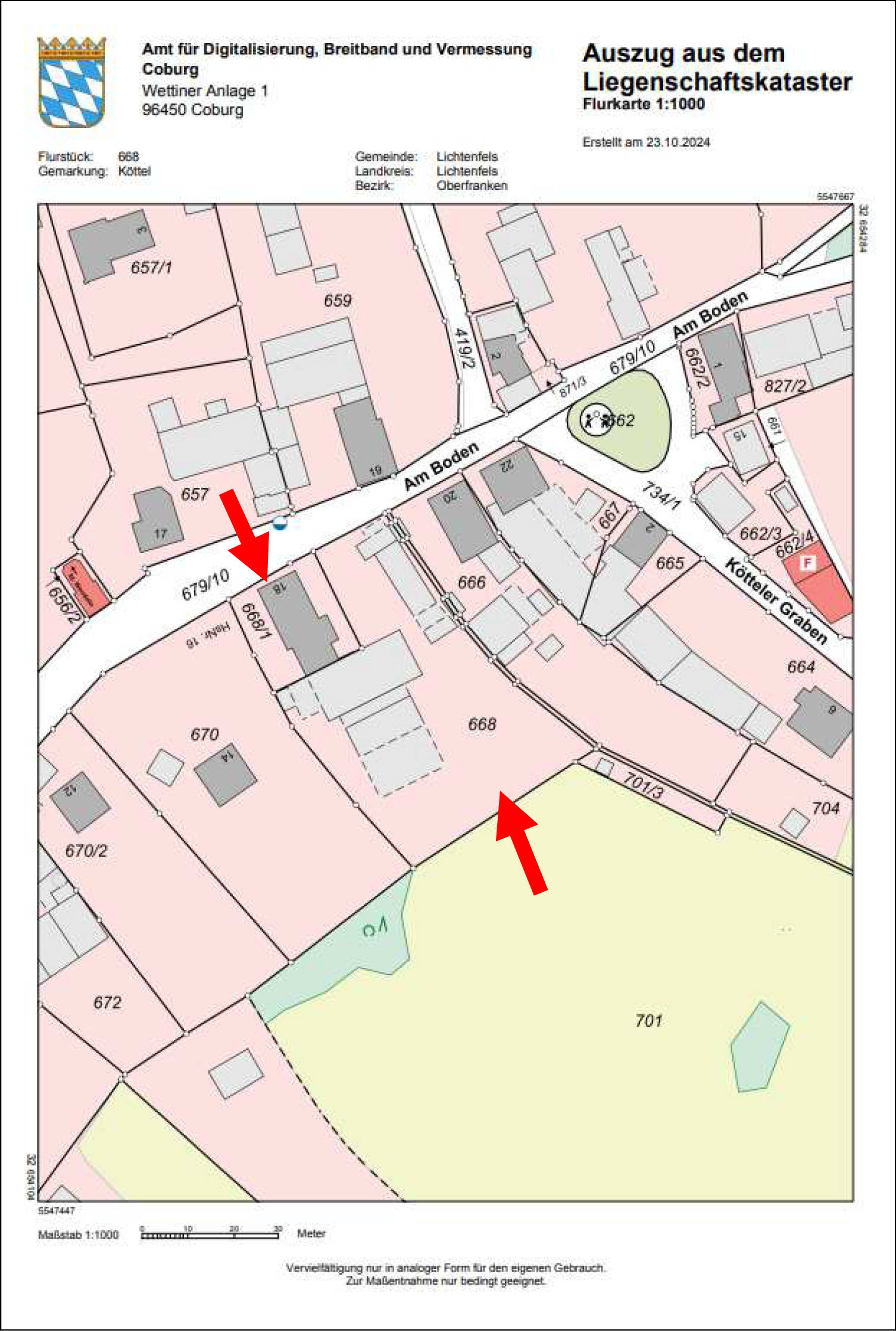 bayern 0003 K 0084/2024 Am Boden 18, 96215 Lichtenfels, Köttel 6