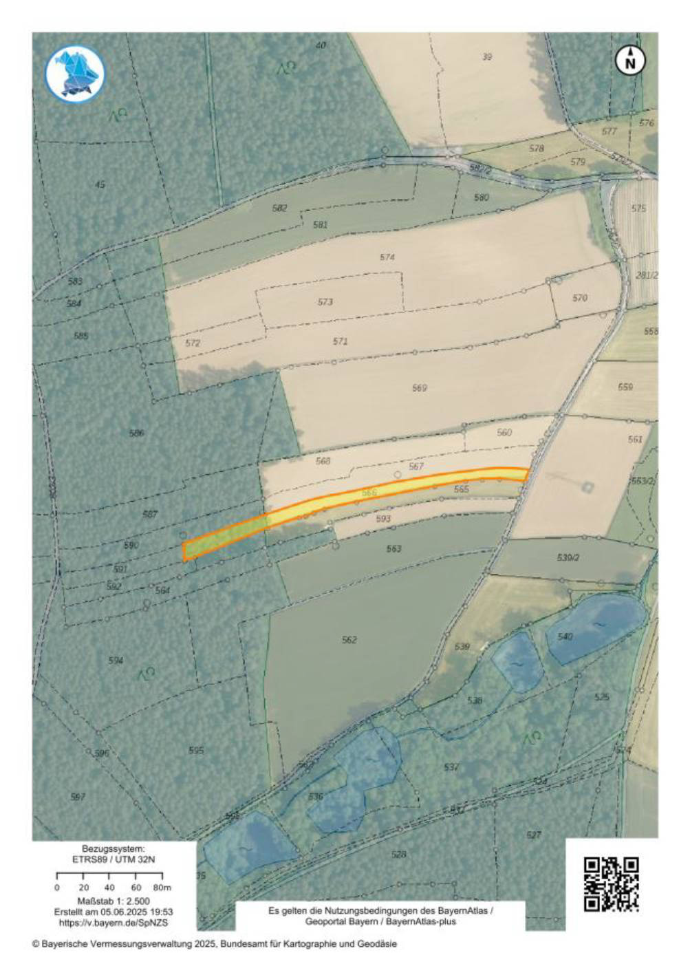 land- und forstwirtschaftlich genutztes Grundstück in In der Röte, 91154 Roth, Ottersdorf - Bild 5