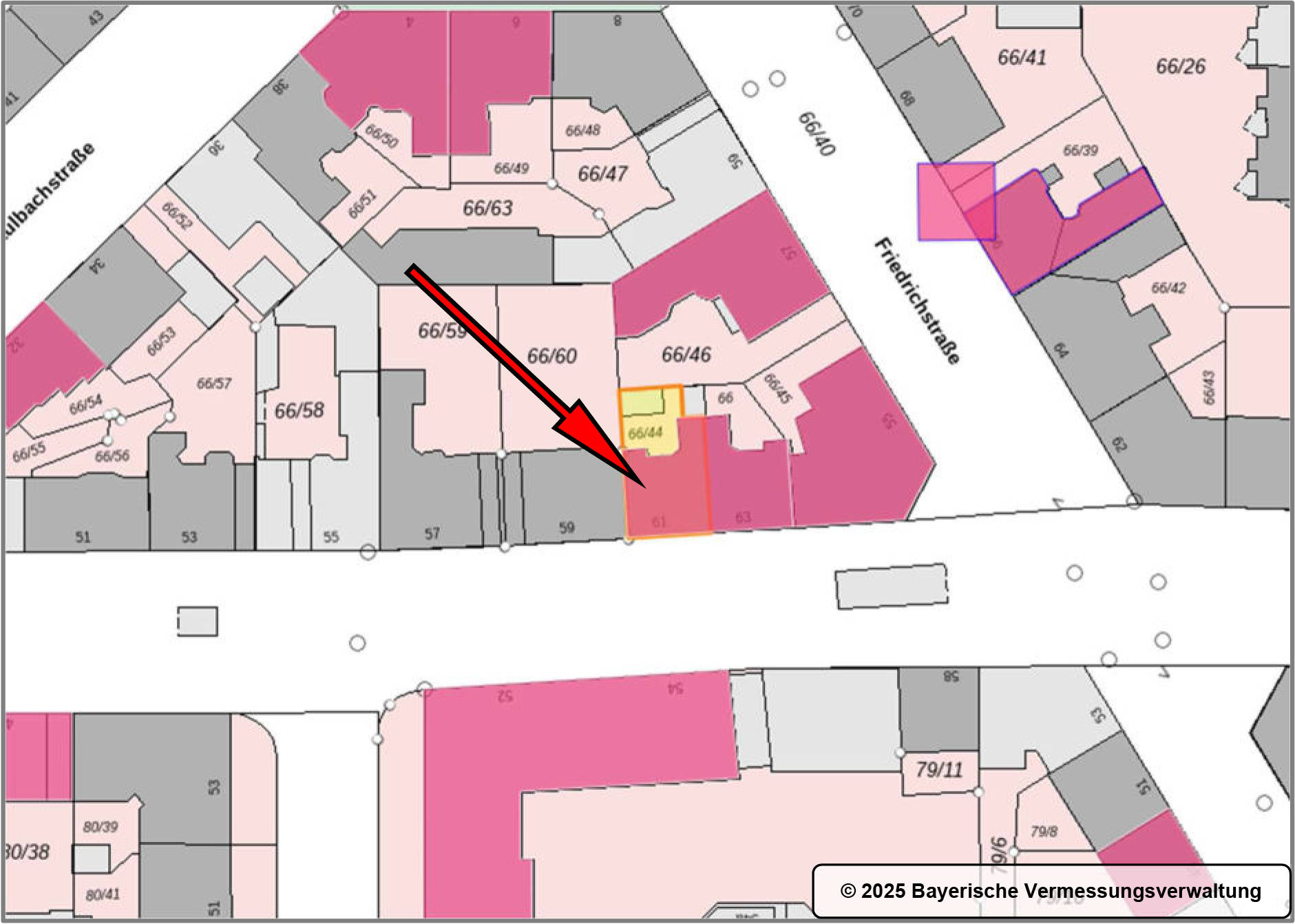 bayern 0003 K 0159/2025 Schweppermannstraße 61, 90408 Nürnberg, Gärten h. d. Veste 13