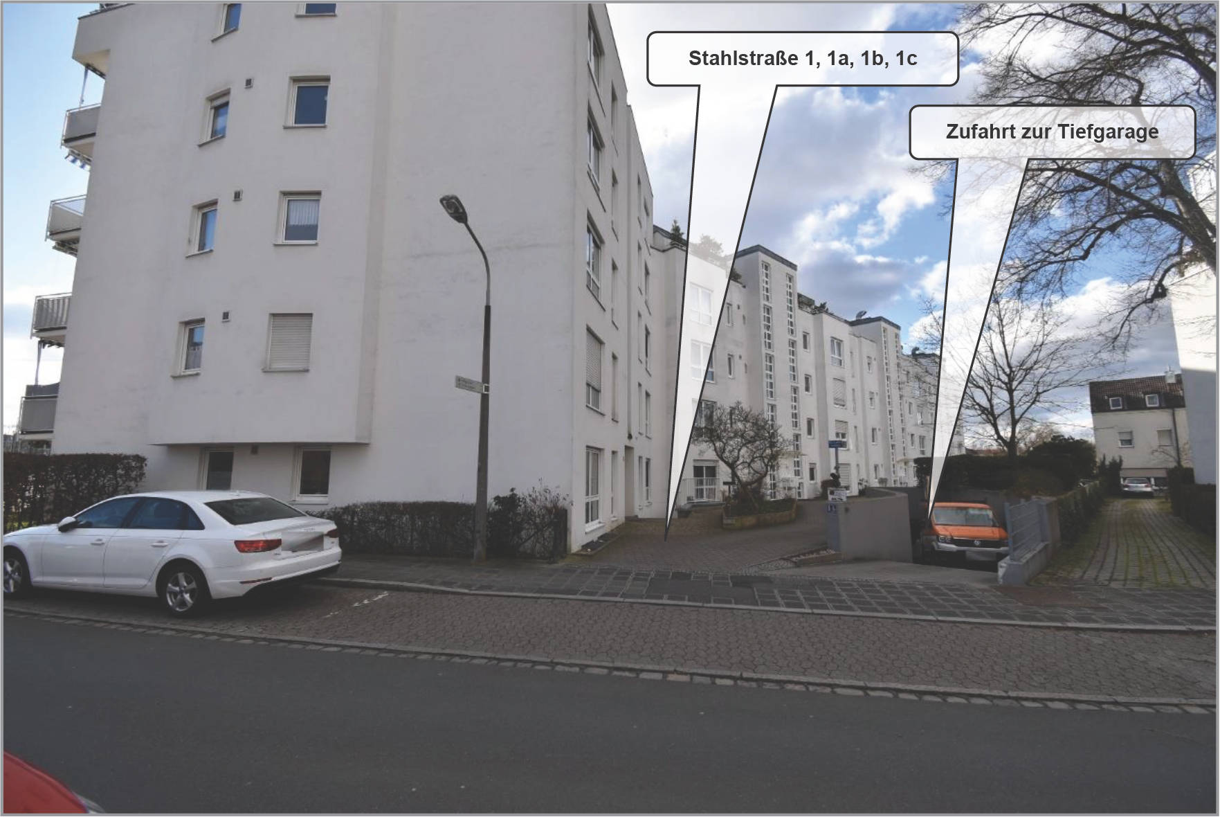 Kfz-Stellplatz in Stahlstraße  1-1c , 90431 Nürnberg, Großreuth b. Schweinau