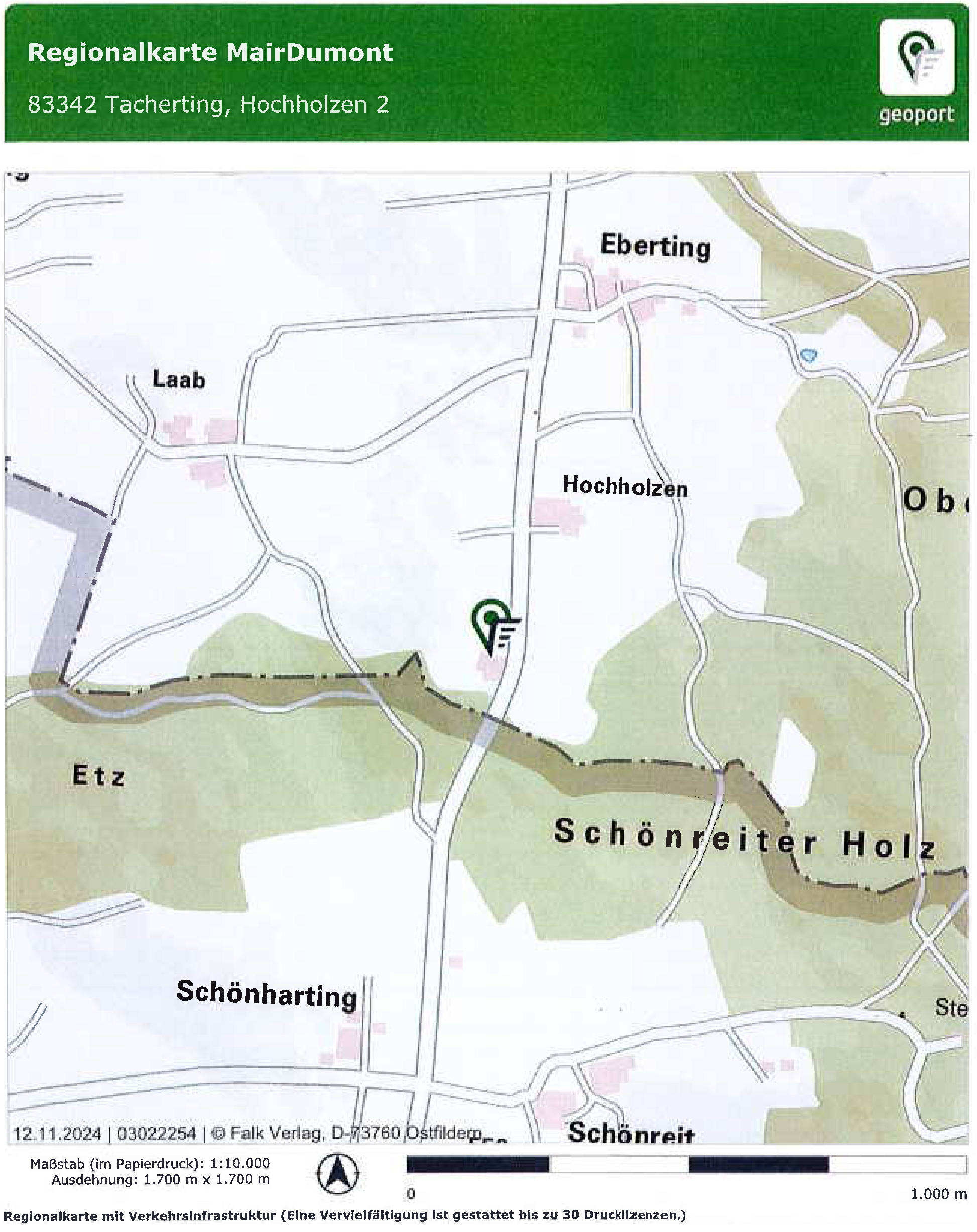 bayern 0004K0031-2023 Hochholzen 2, 83342 Tacherting
