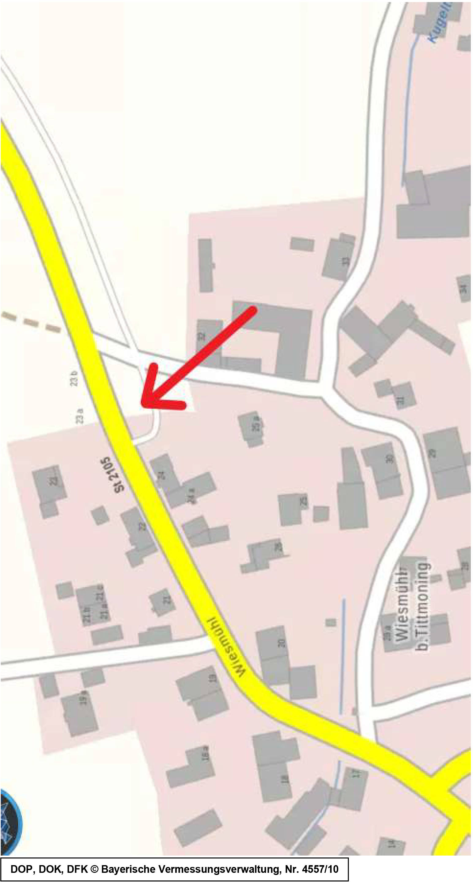 bayern 0004 K 0061/2024 Nähe Wiesmühl  24 und 24 a, 84529 Tittmoning/Wiesmühl 11