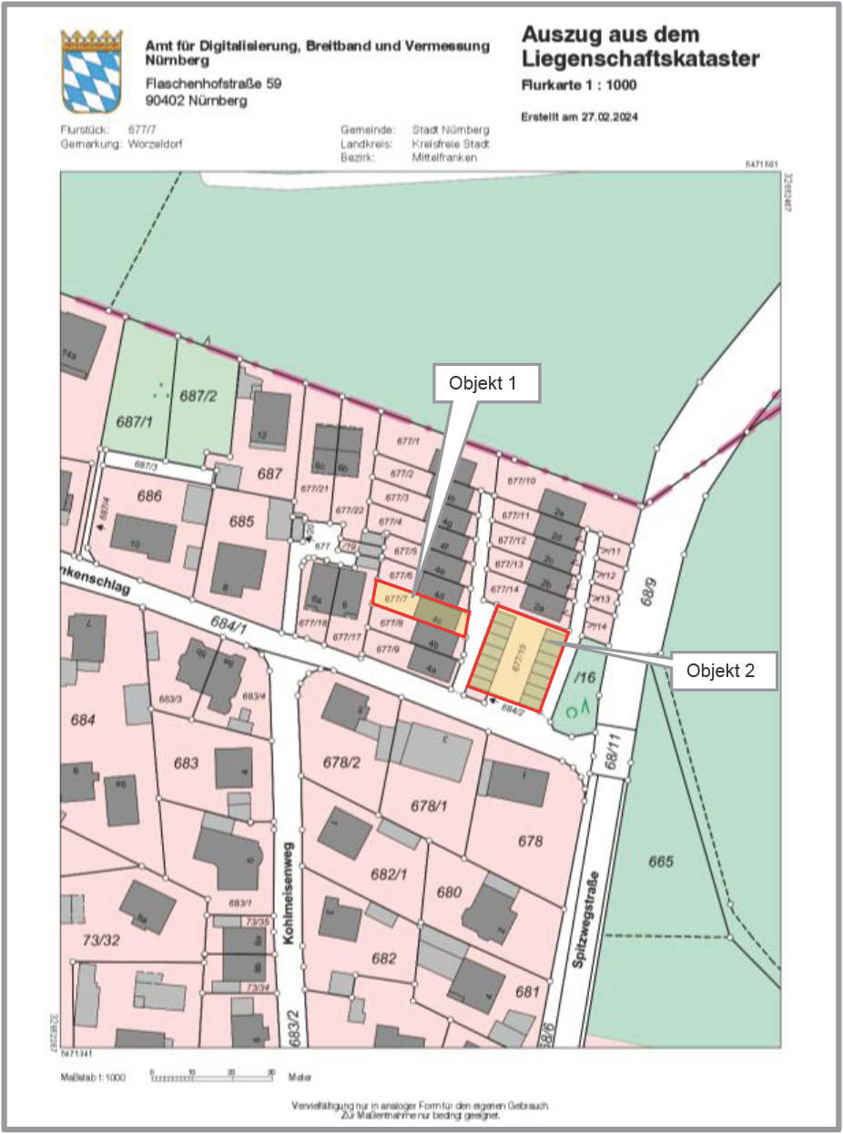 Reihenhaus, Garage in Finkenschlag 4c, 90455 Nürnberg, Worzeldorf - Bild 4